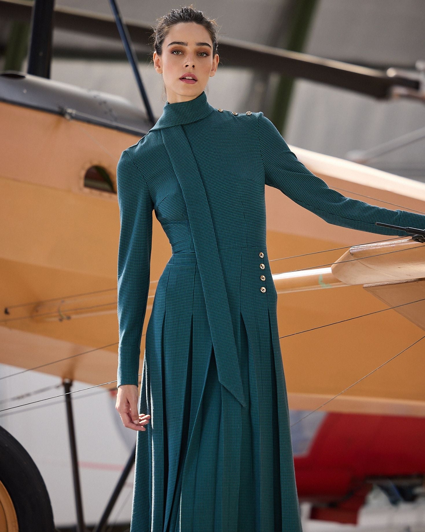 VESTIDO AMY VERDE The IQ Collection