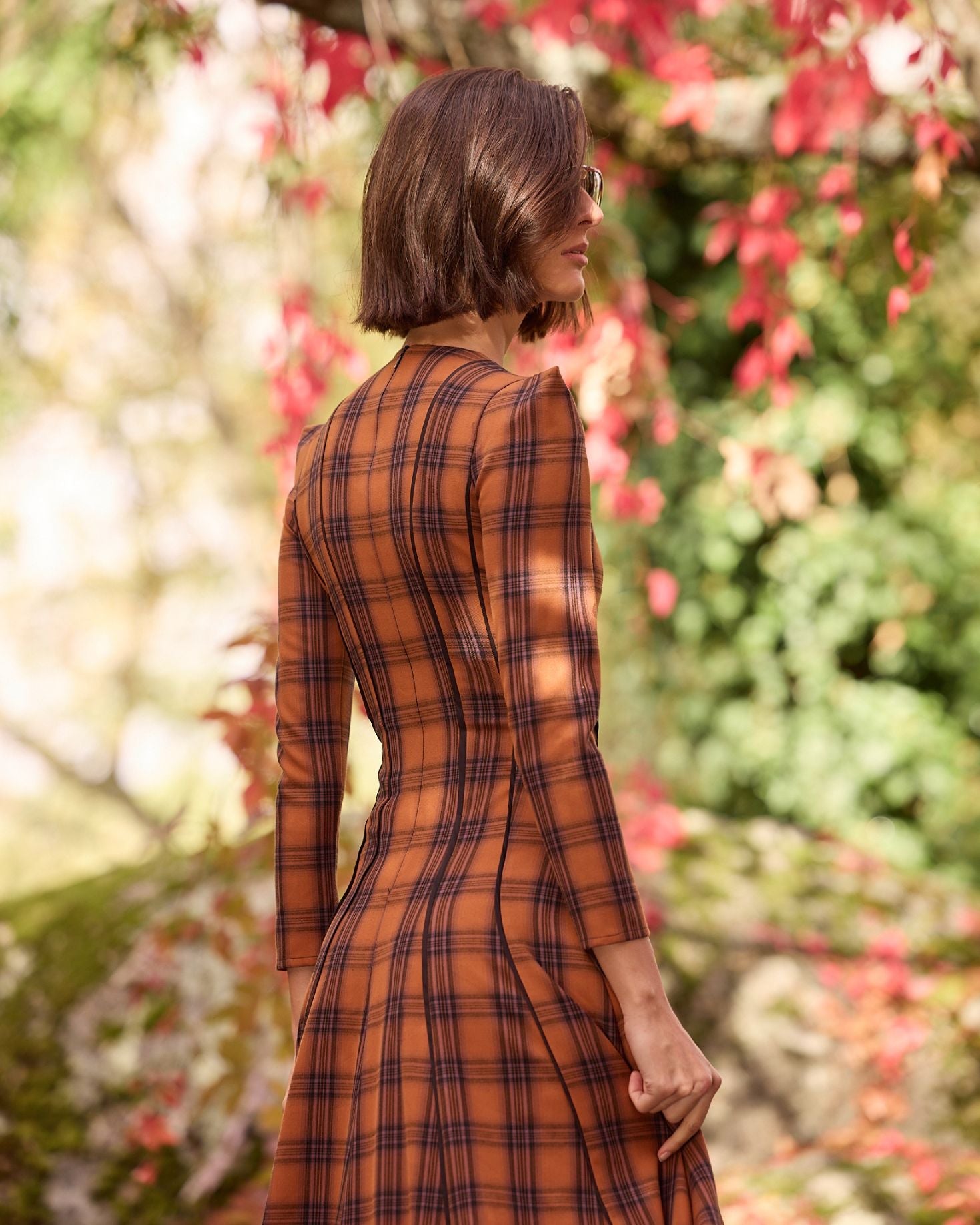 VESTIDO ROPE CUADROS The IQ Collection