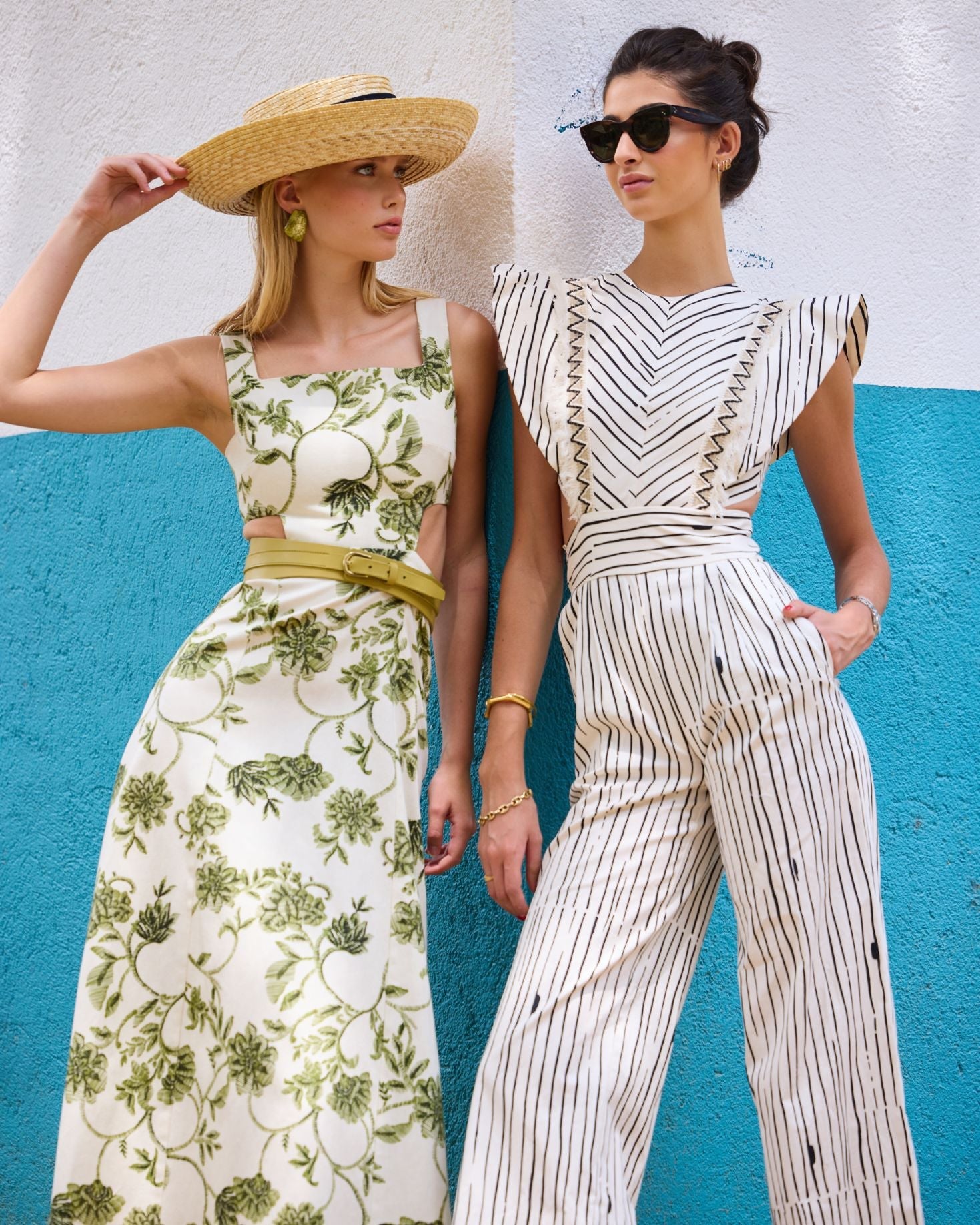 VESTIDO MARGARITA VERDE The IQ Collection