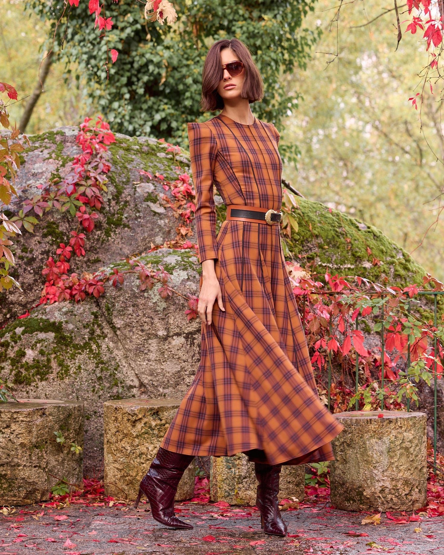 VESTIDO ROPE CUADROS The IQ Collection