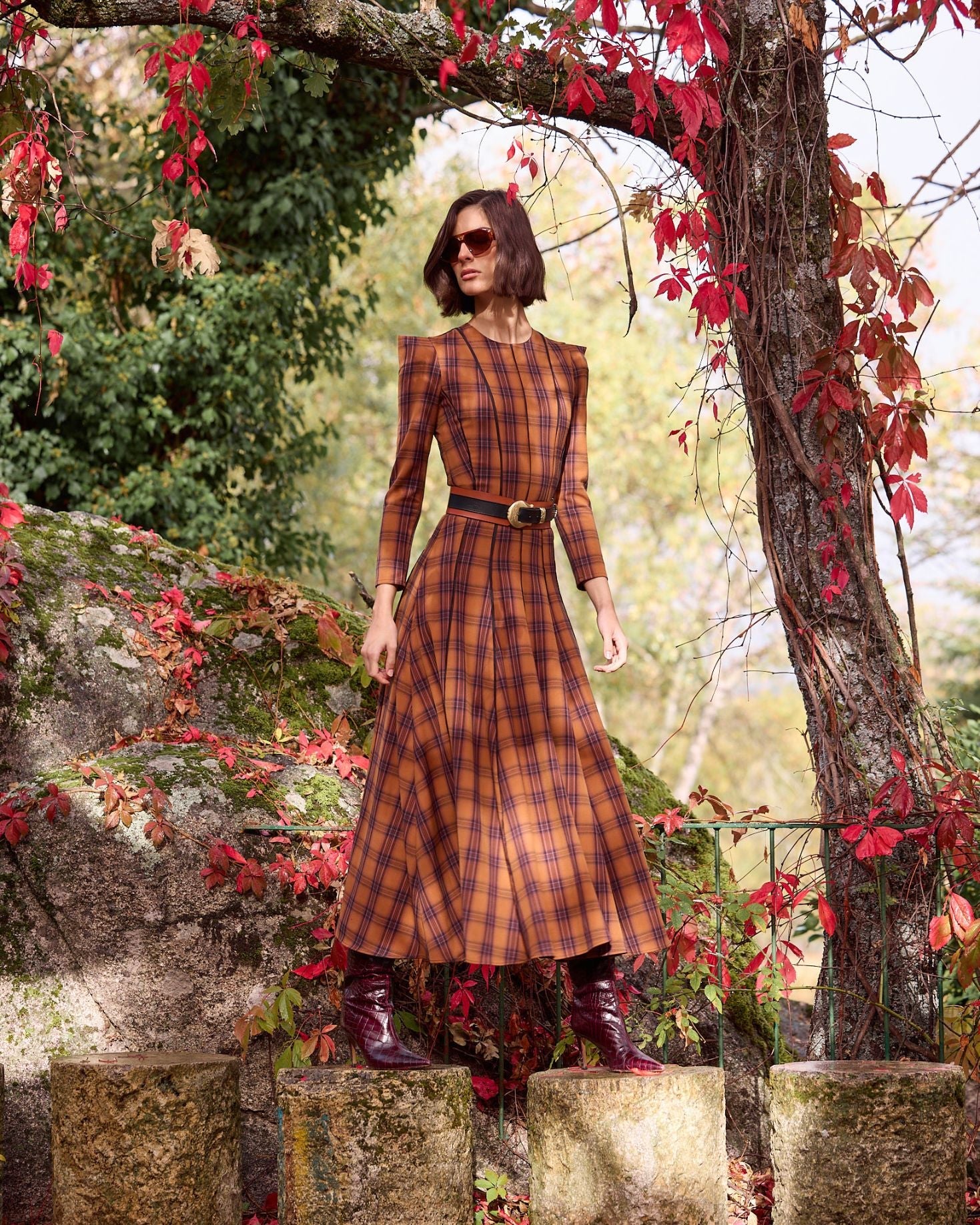 VESTIDO ROPE CUADROS The IQ Collection