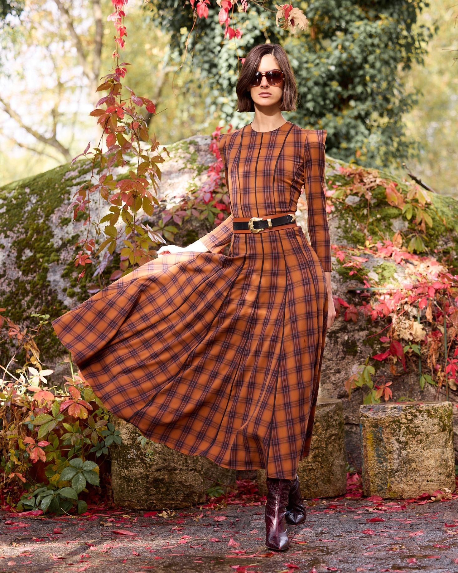 VESTIDO ROPE CUADROS The IQ Collection