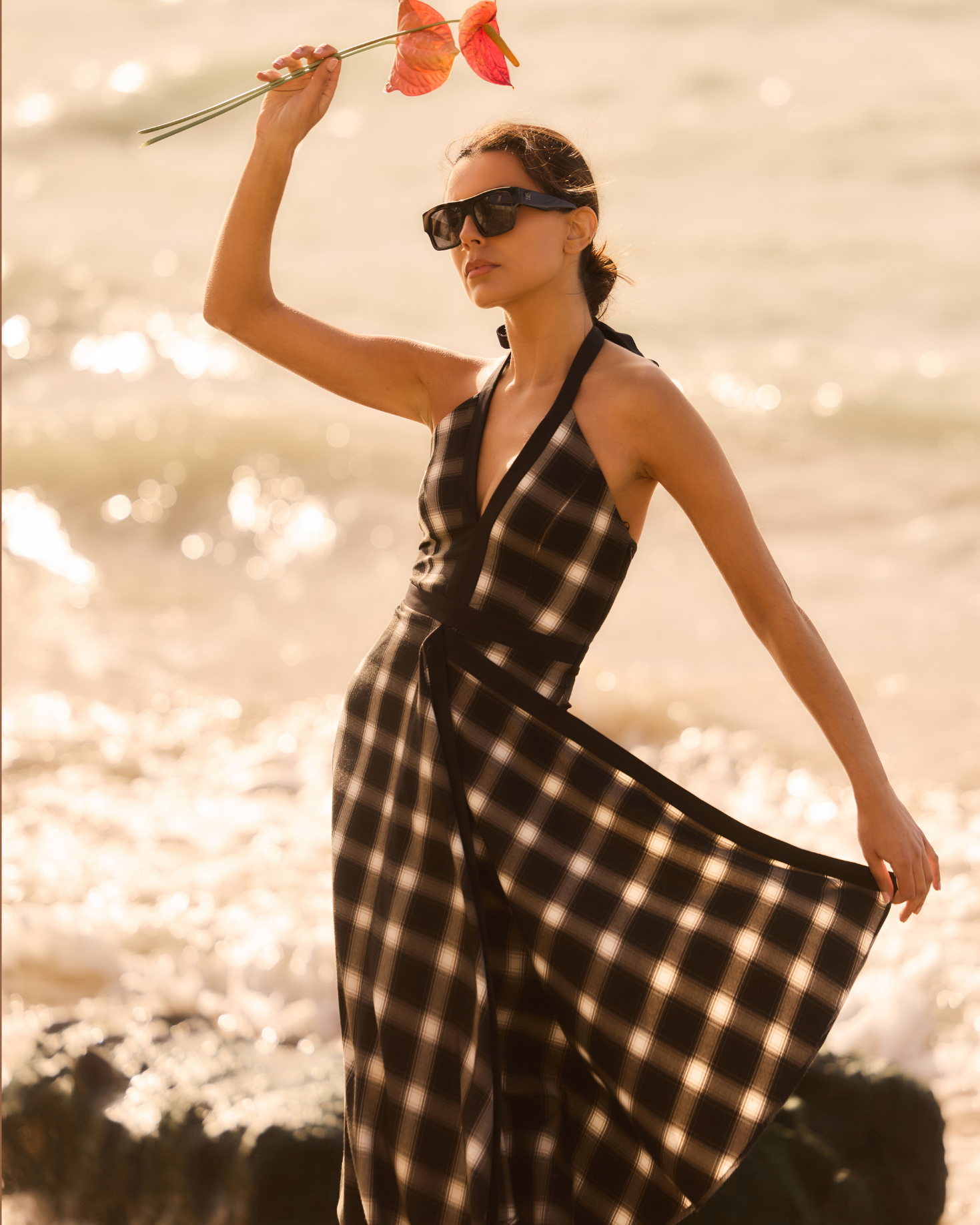 VESTIDO MAILEN NEGRO The IQ Collection