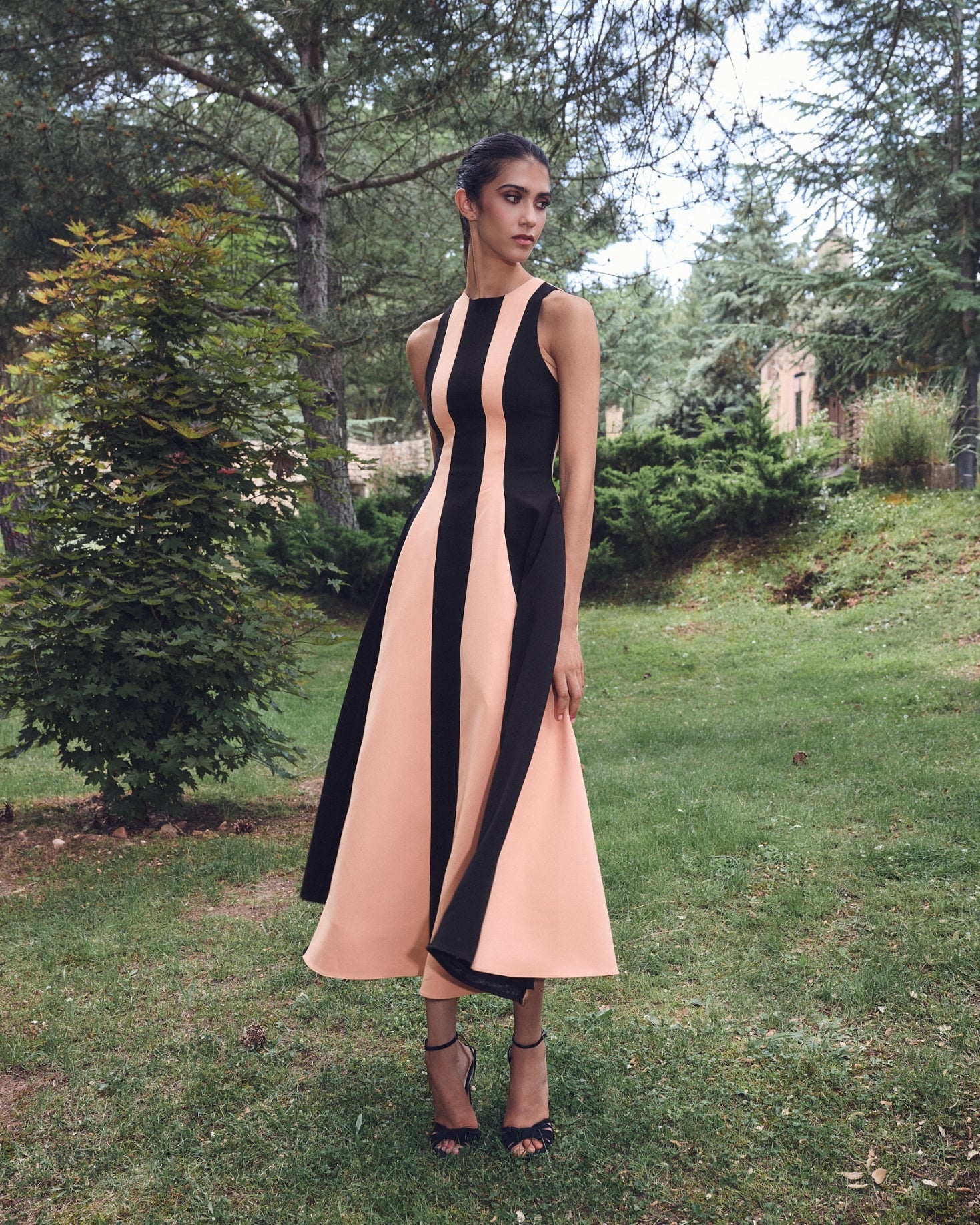 VESTIDO ANITA RAYAS The IQ Collection