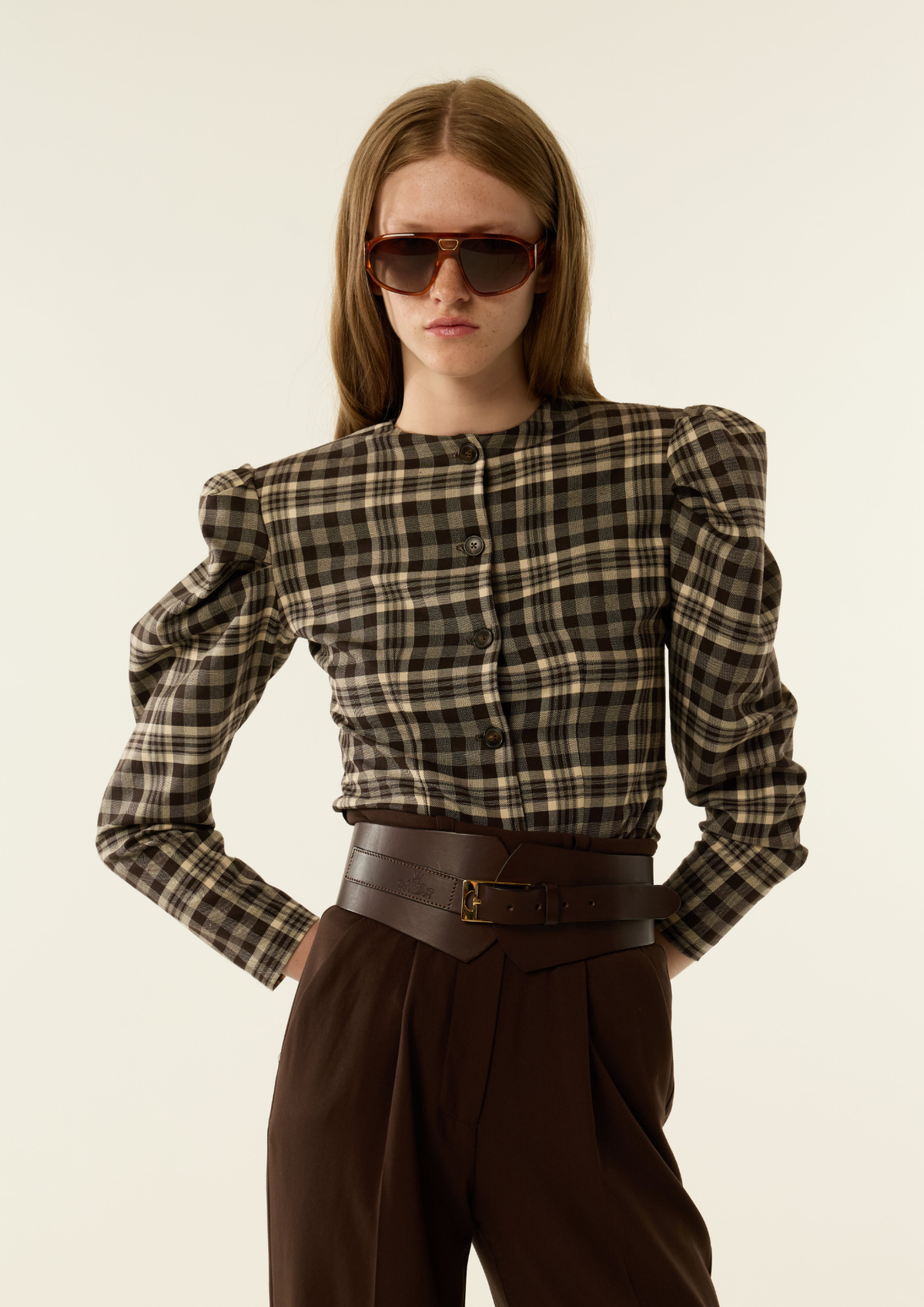 CAMISA SADE CUADROS The IQ Collection