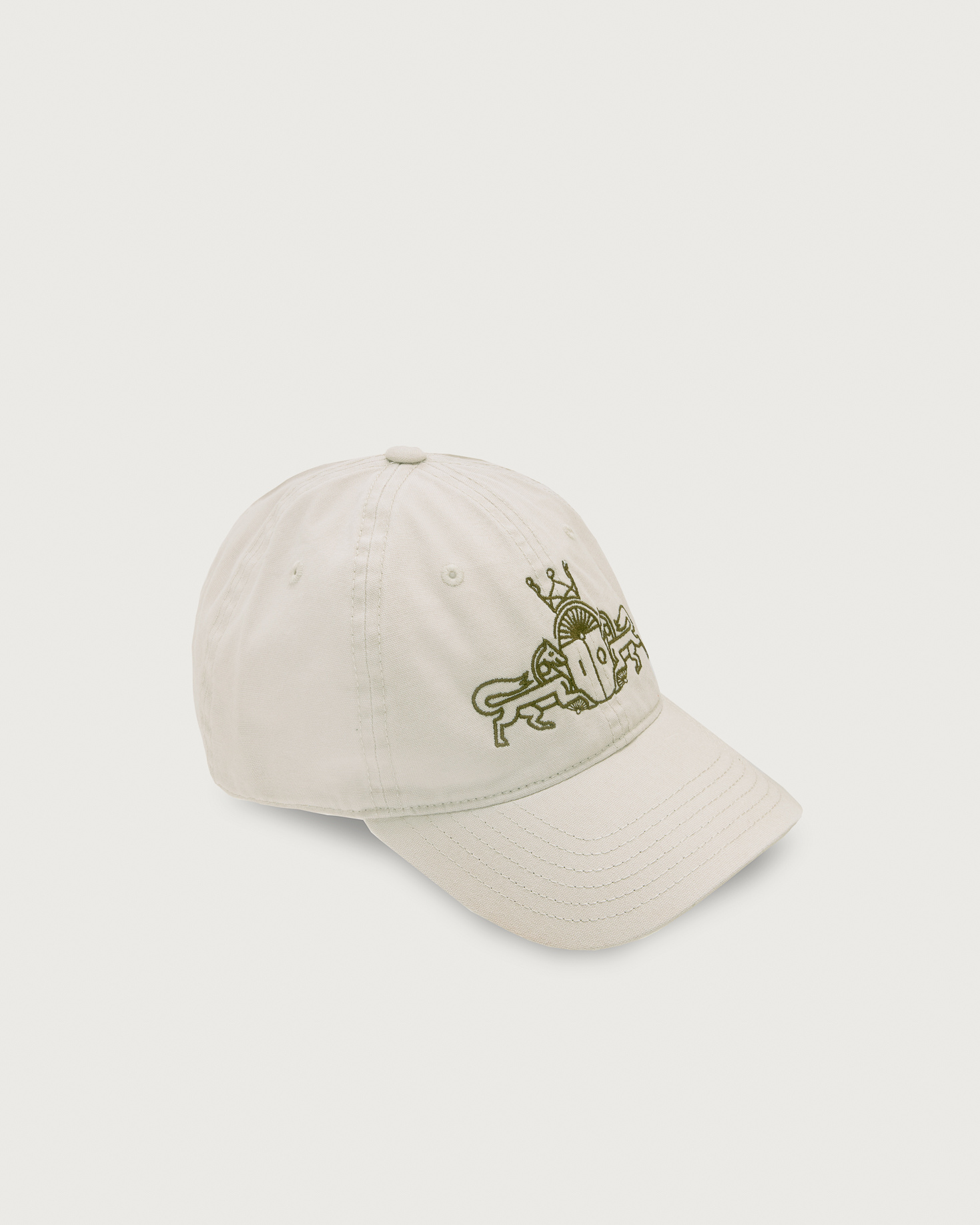 GORRA JUANA BEIGE Y VERDE The IQ Collection
