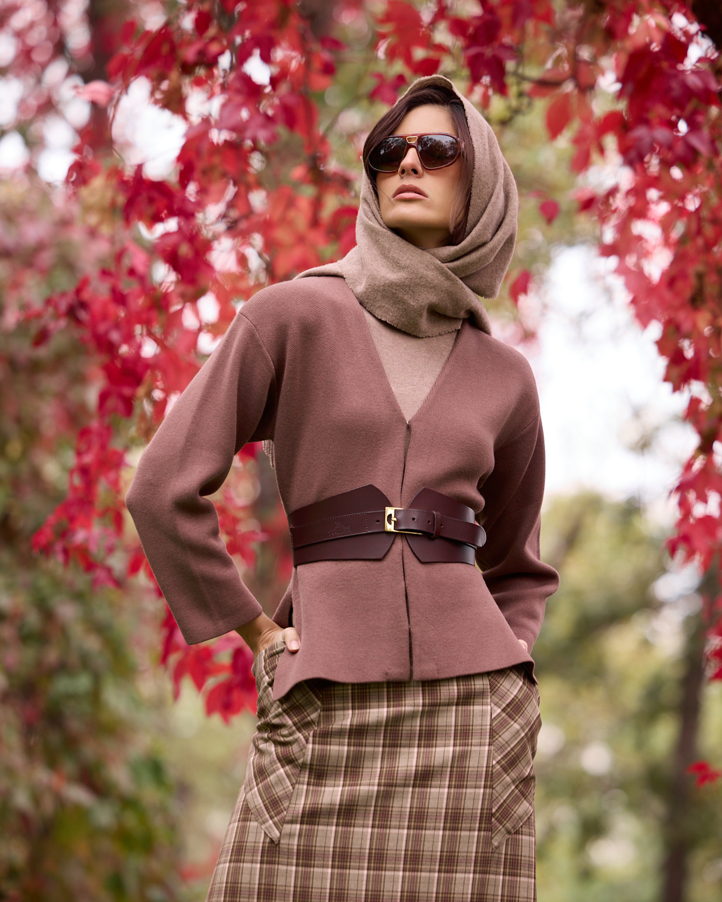 CHAQUETA PUNTO CARLOTA TOPO The IQ Collection