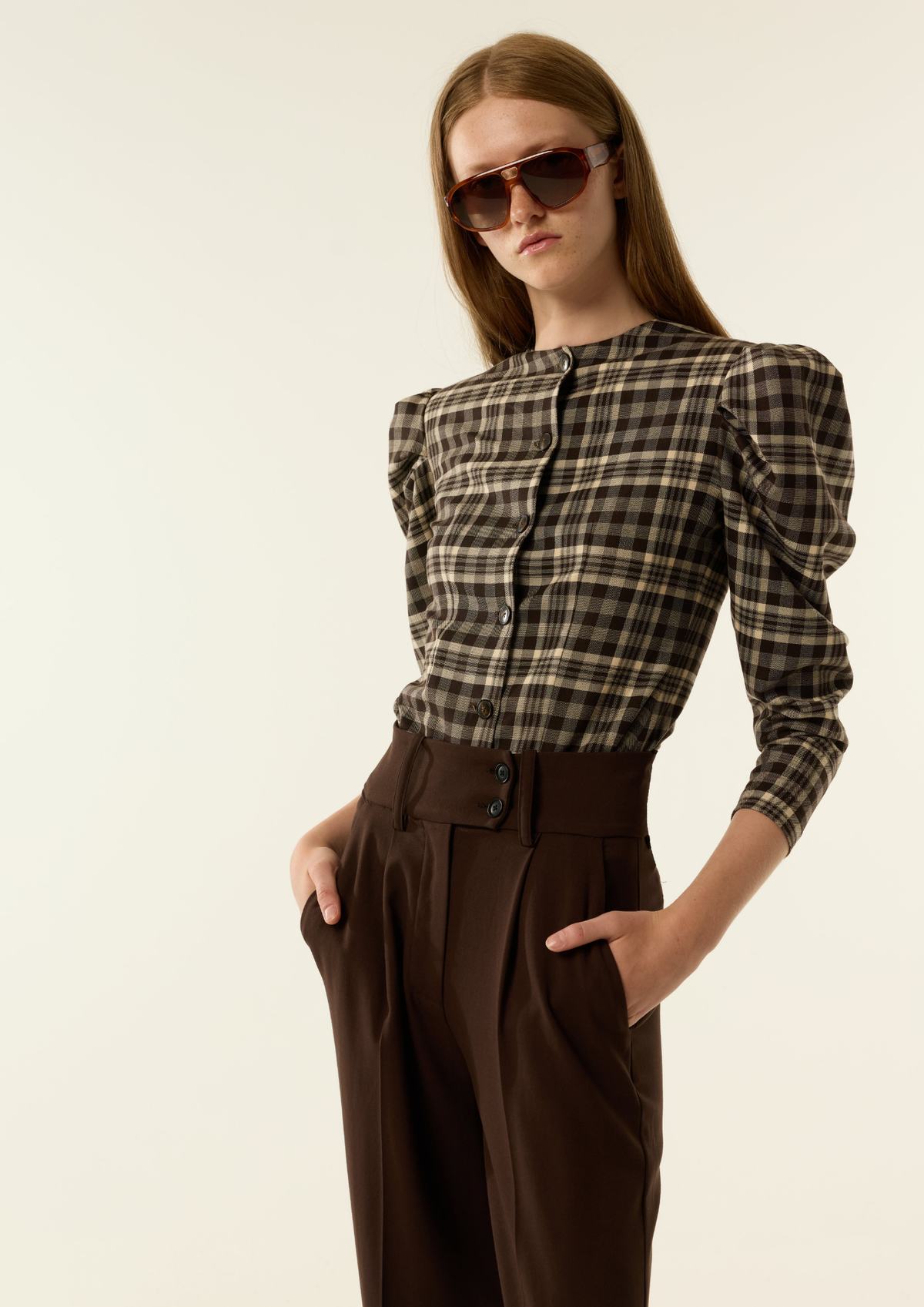 CAMISA SADE CUADROS The IQ Collection