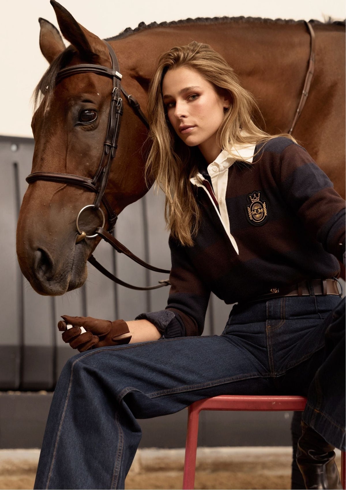POLO WILLY BURDEOS Y MARINO The IQ Collection