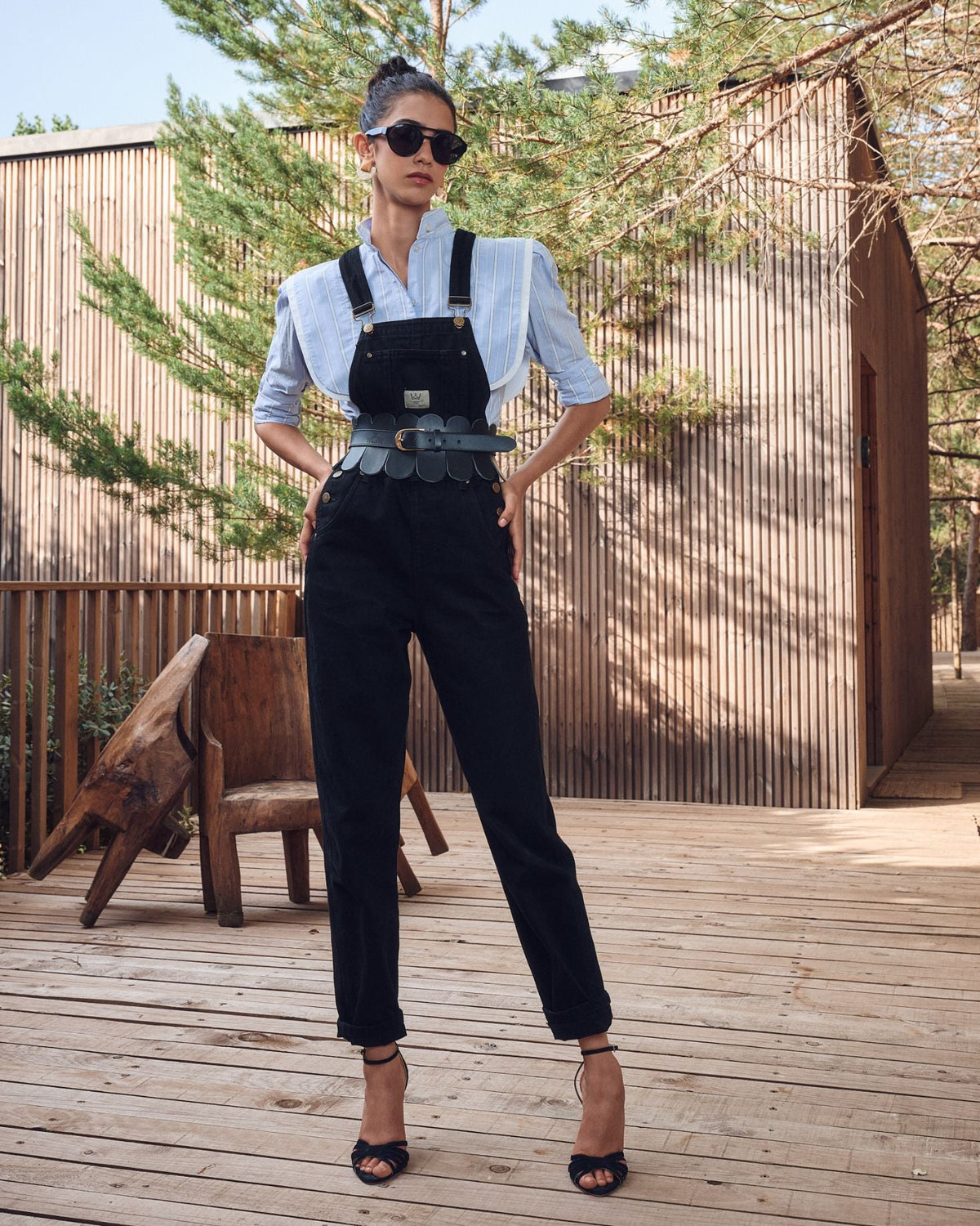 PETO DENIM NEGRO The IQ Collection