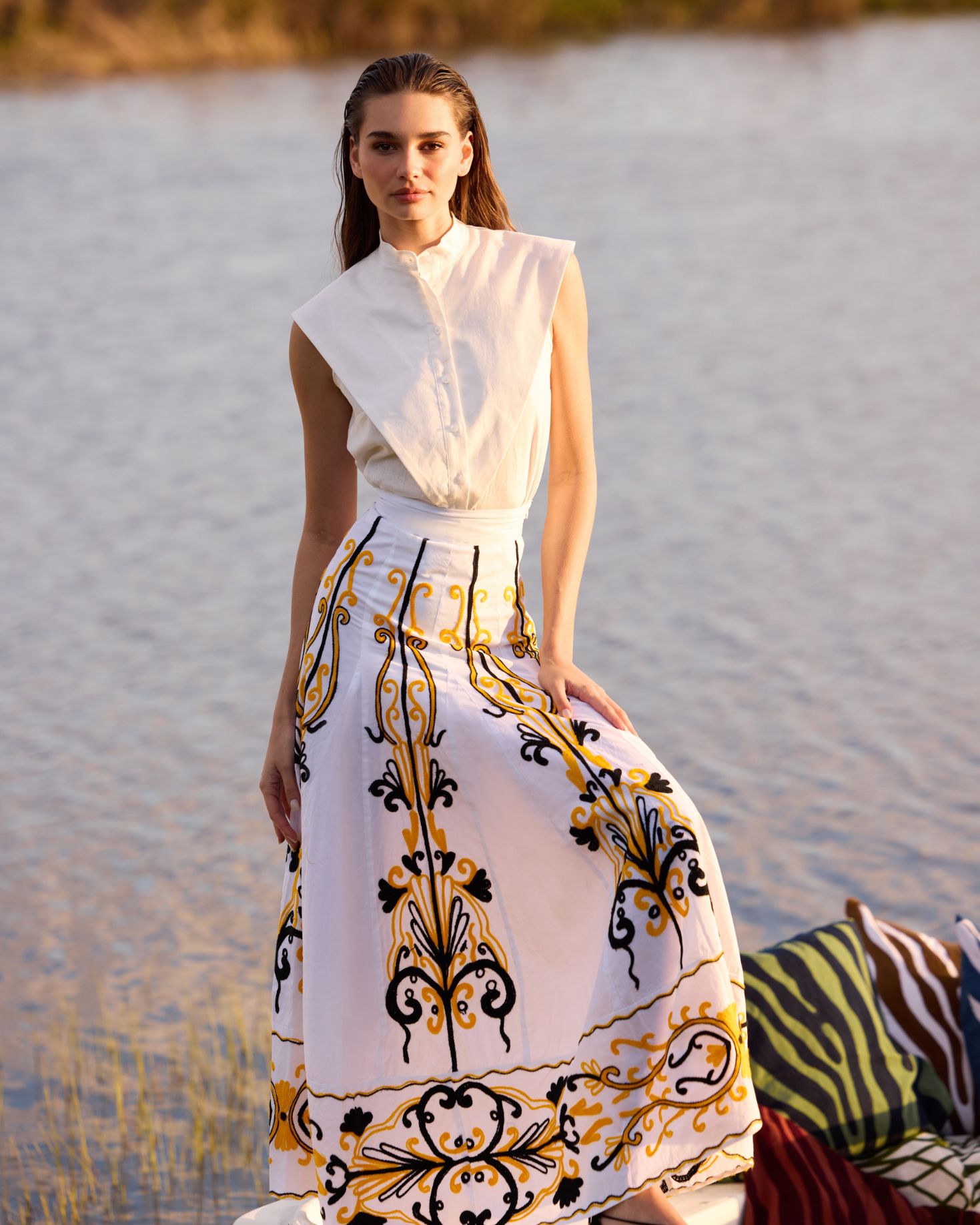 FALDA BAHAMAS BLANCA The IQ Collection