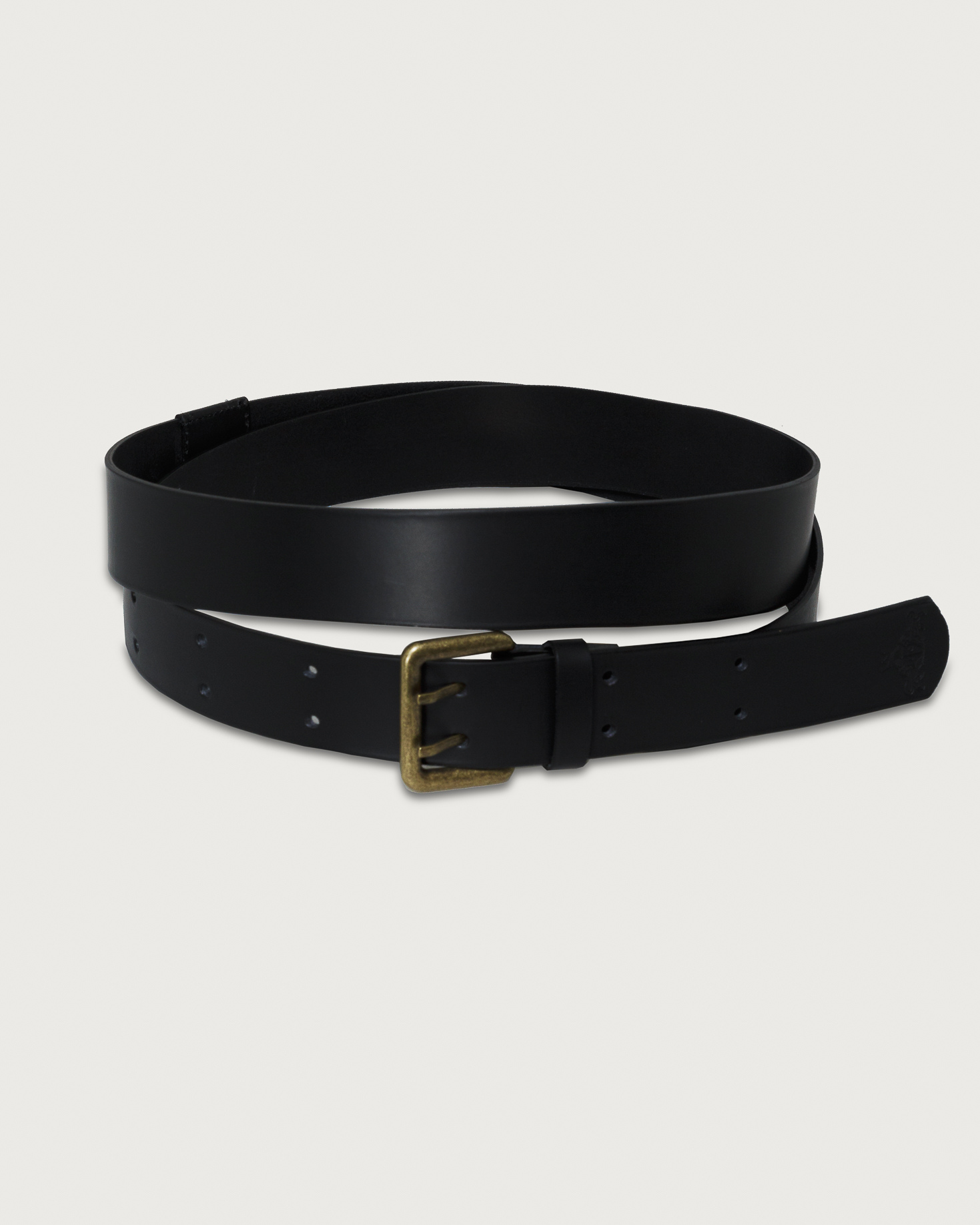 CINTURÓN JANE DOBLE NEGRO The IQ Collection