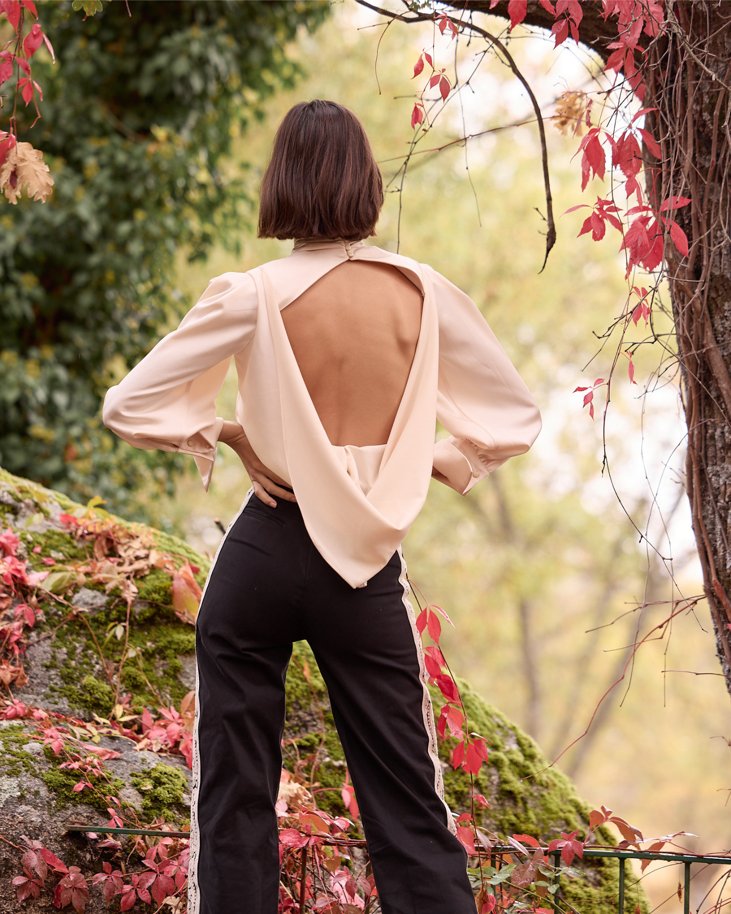 PANTALÓN SAETA NEGRO The IQ Collection