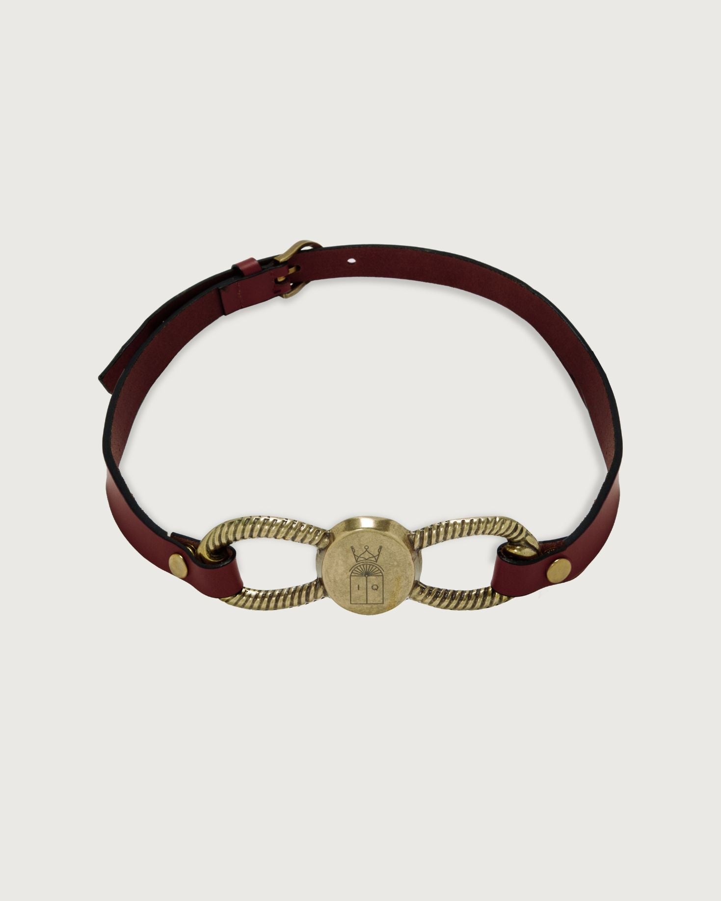 CINTURÓN JAIRA BURDEOS The IQ Collection