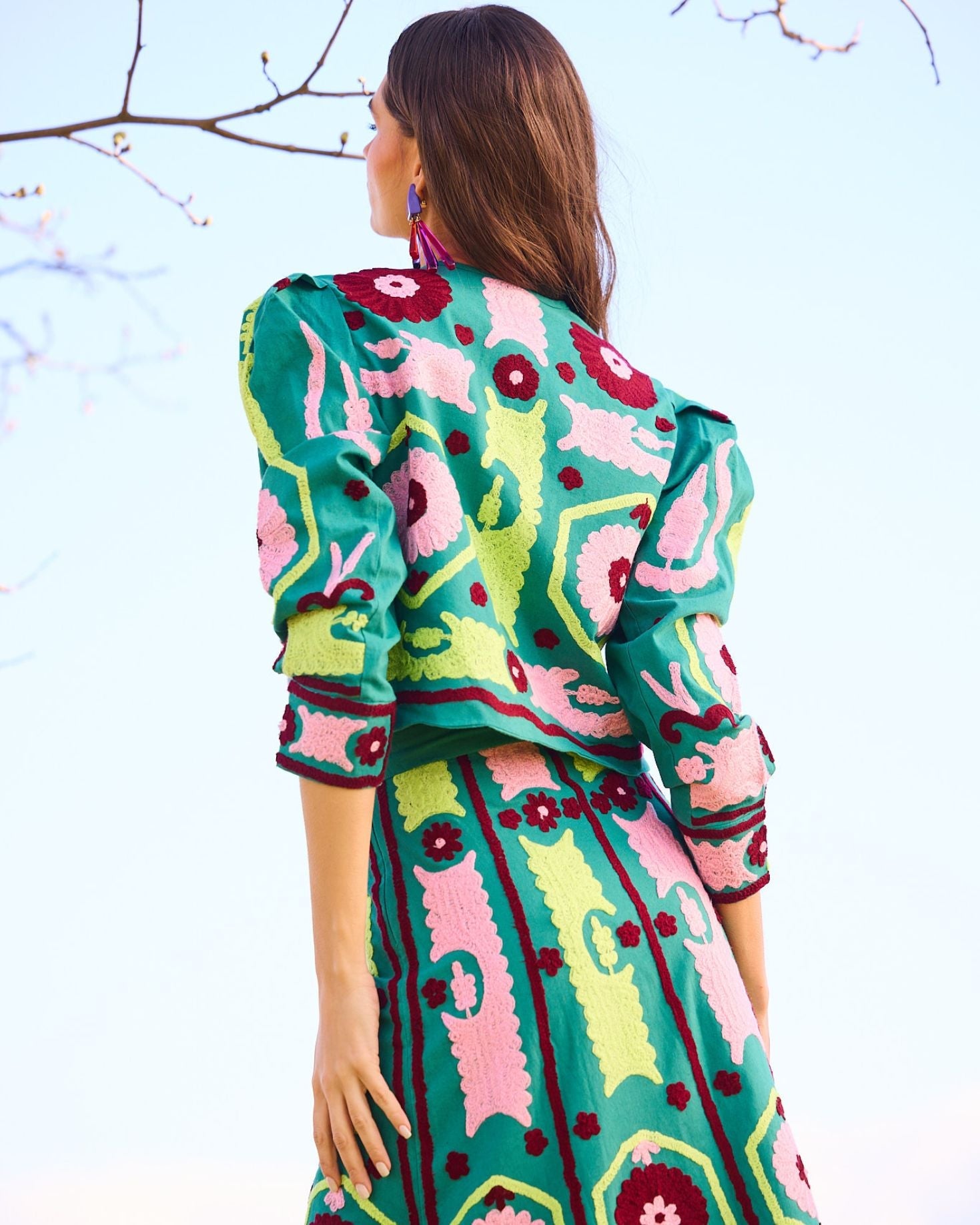 FALDA AZORES VERDE The IQ Collection