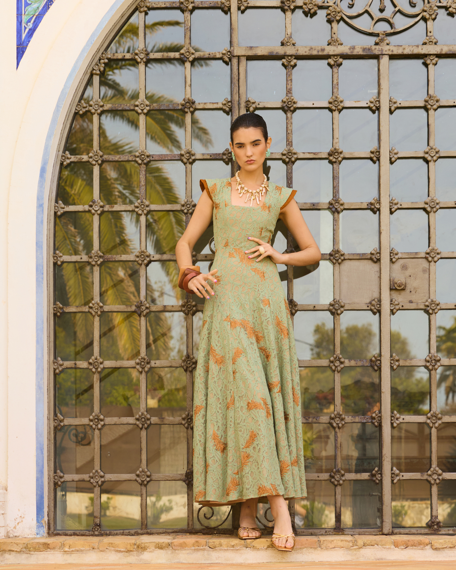 VESTIDO ROSE VERDE The IQ Collection