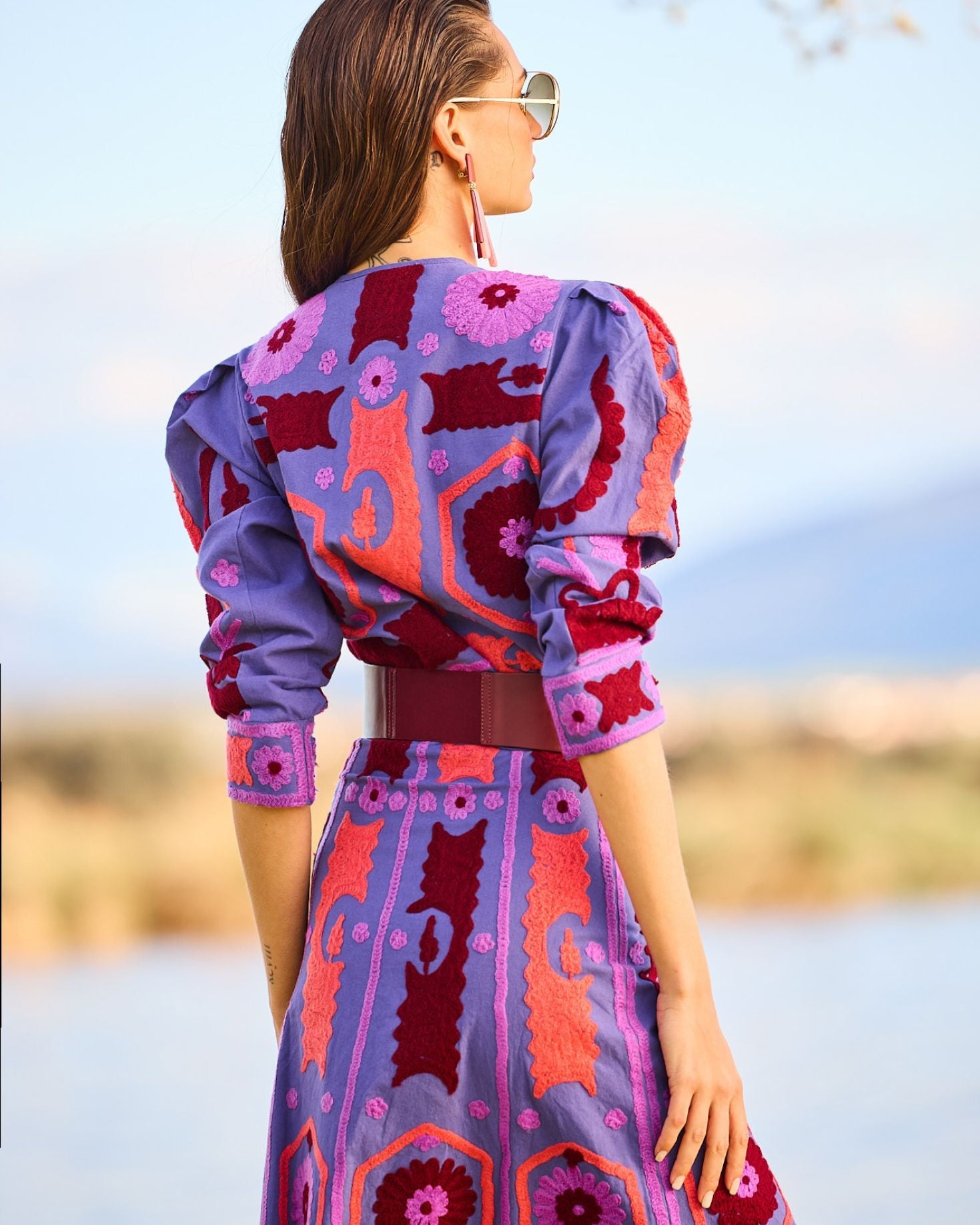 CHAQUETA AZORES MORADA The IQ Collection