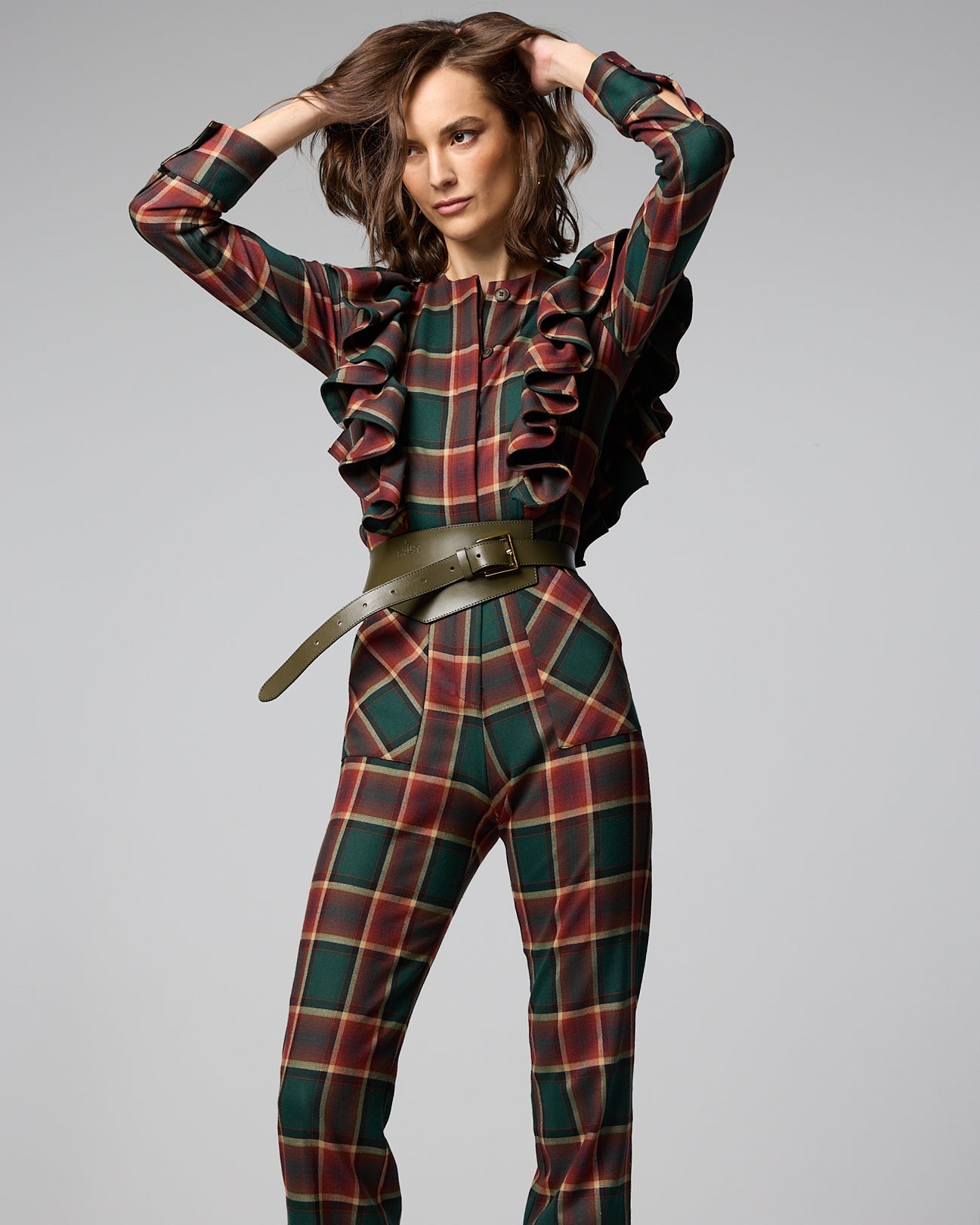 MONO TANA TARTÁN VERDE The IQ Collection