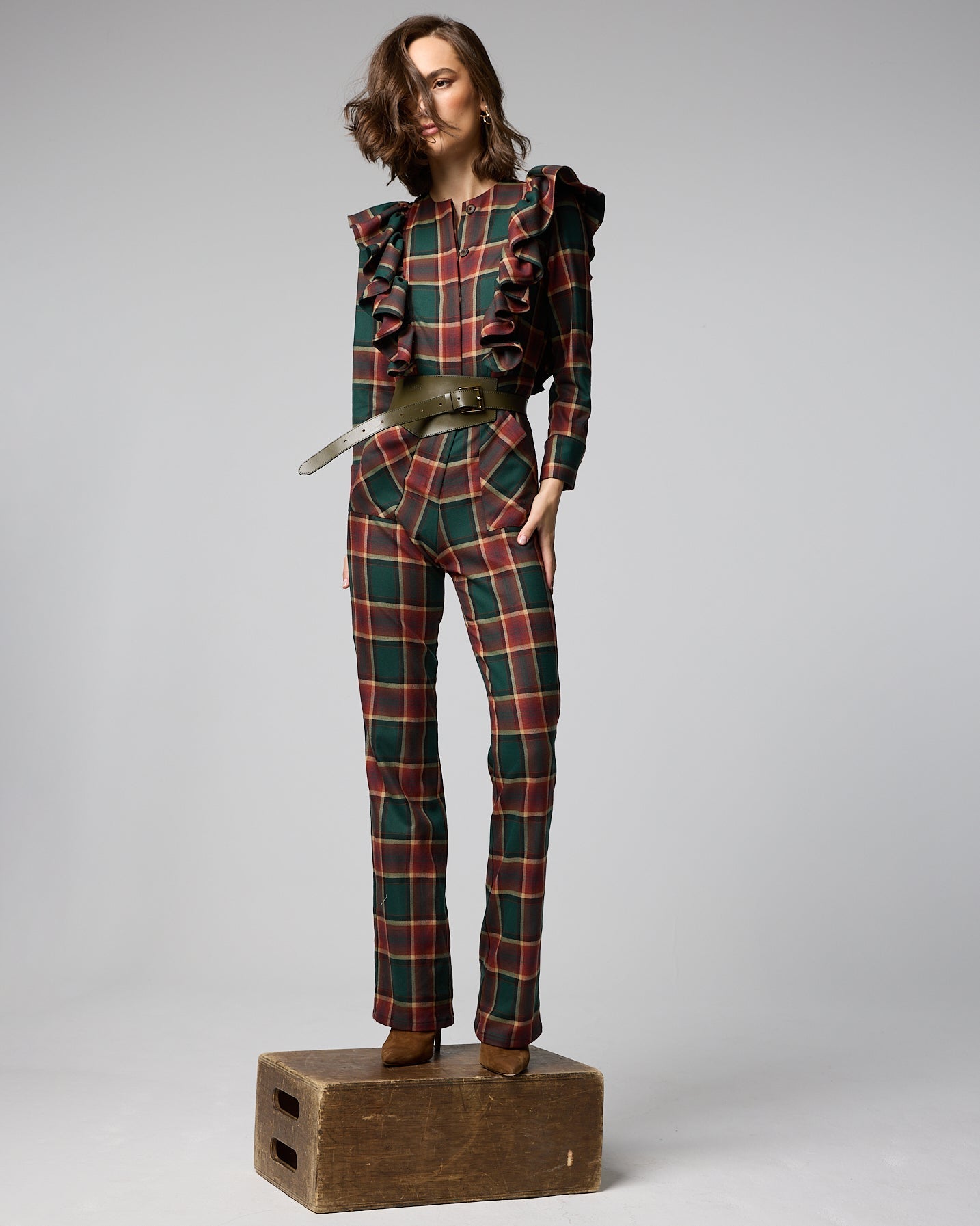 MONO TANA TARTÁN VERDE The IQ Collection