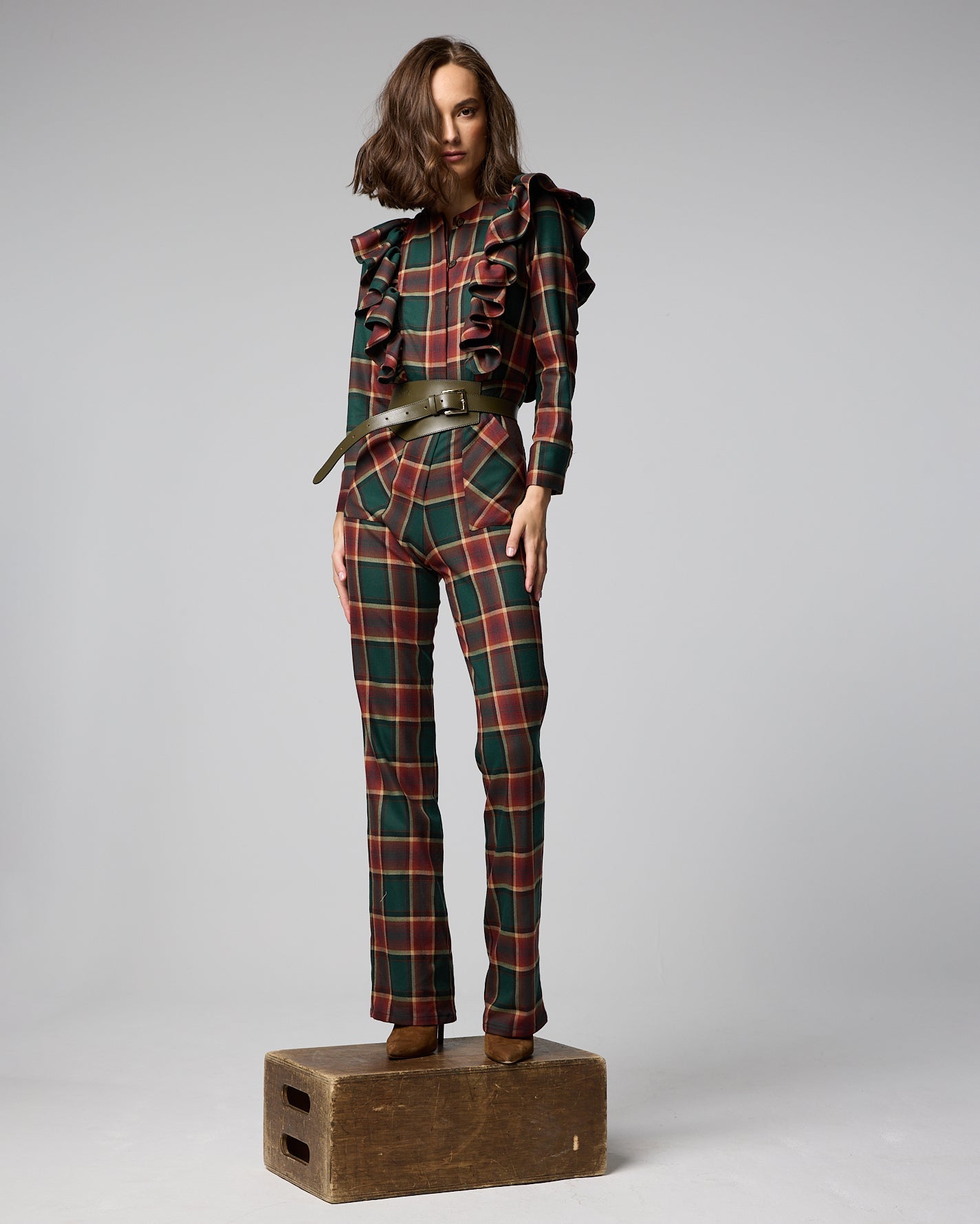 MONO TANA TARTÁN VERDE The IQ Collection