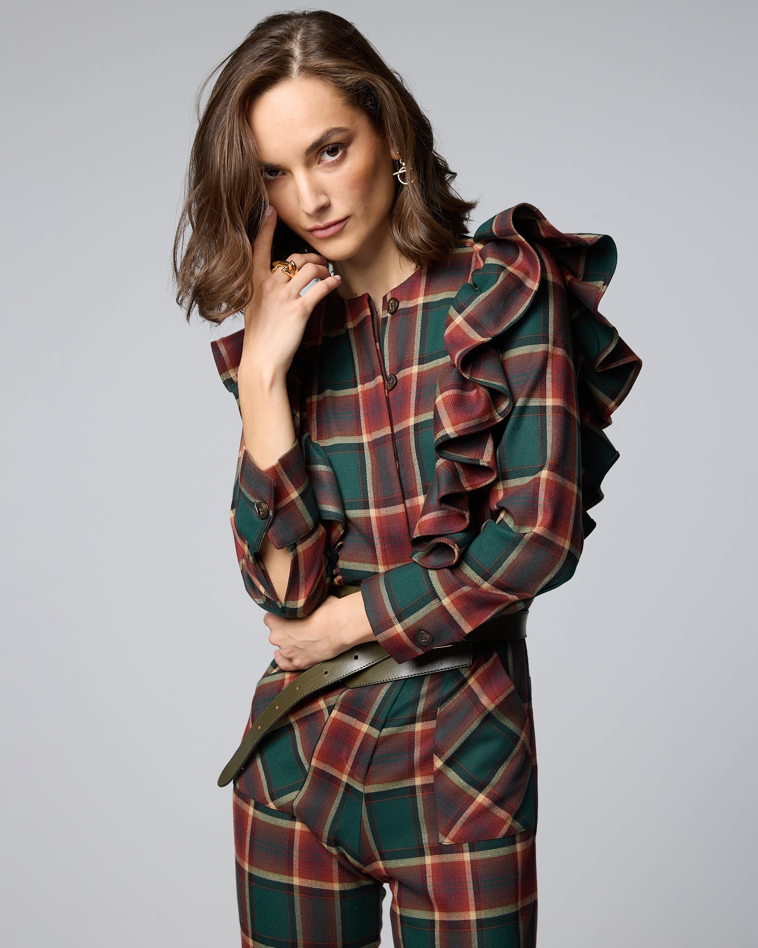 MONO TANA TARTÁN VERDE The IQ Collection