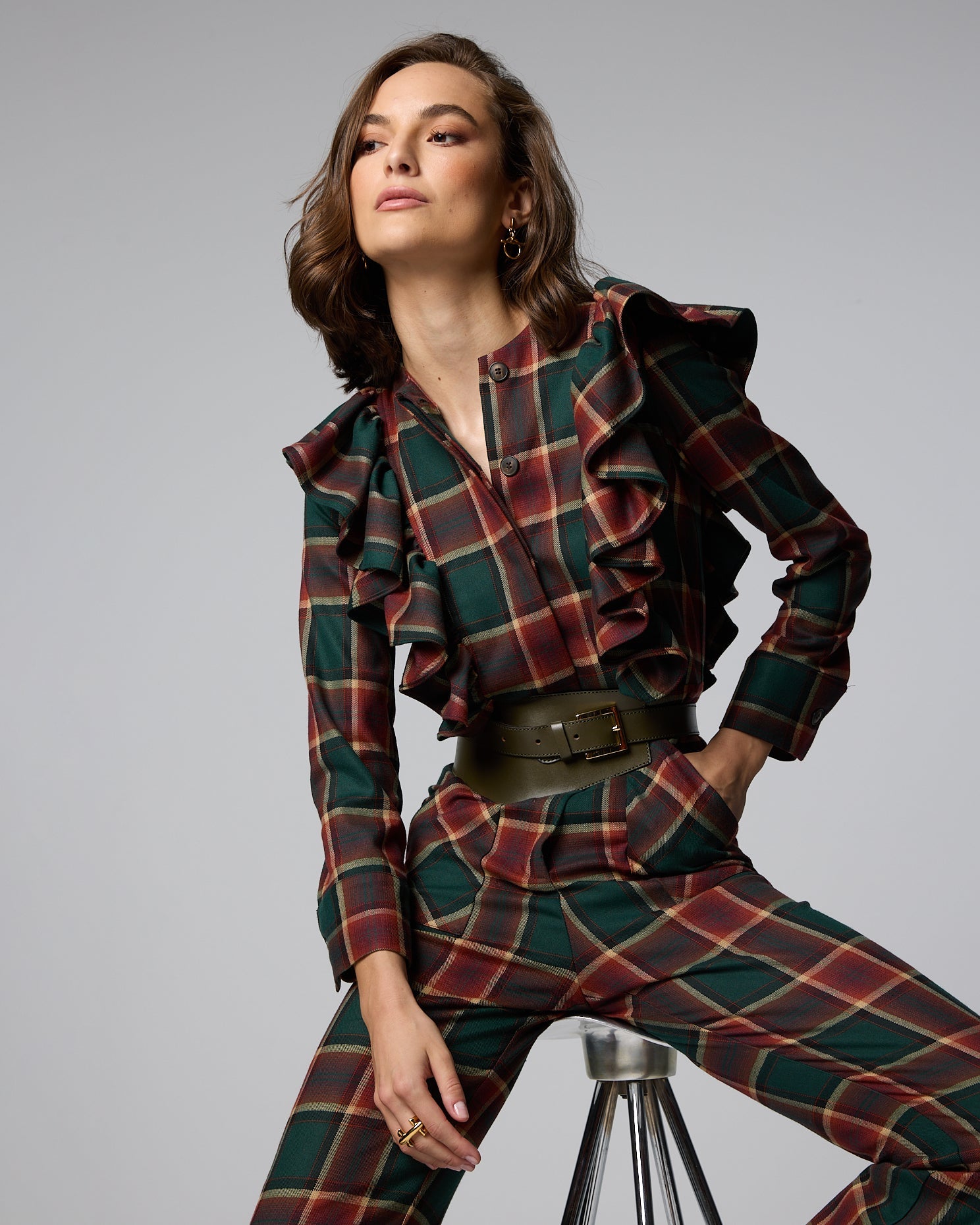 MONO TANA TARTÁN VERDE The IQ Collection