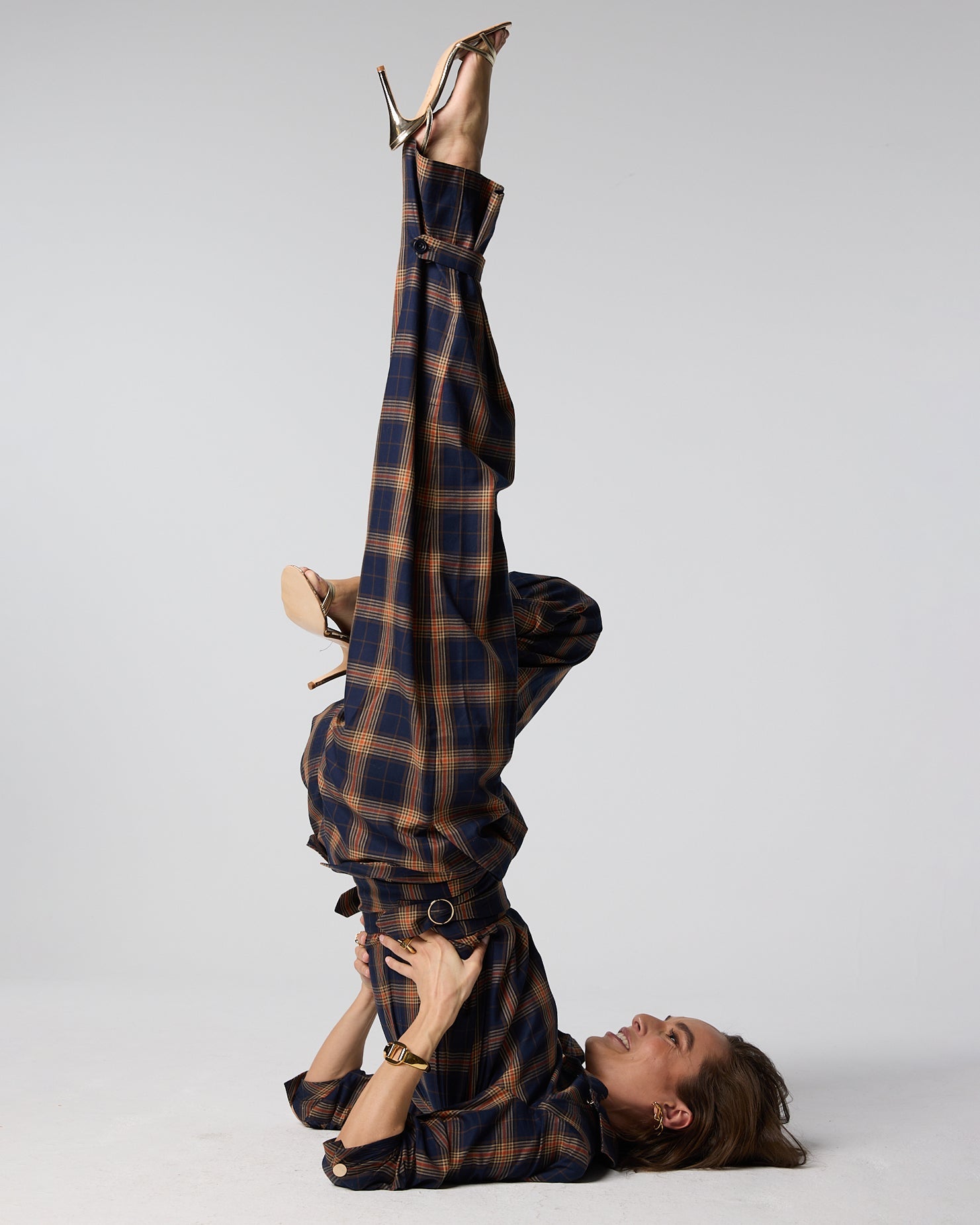 PANTALÓN ERIN CUADROS The IQ Collection