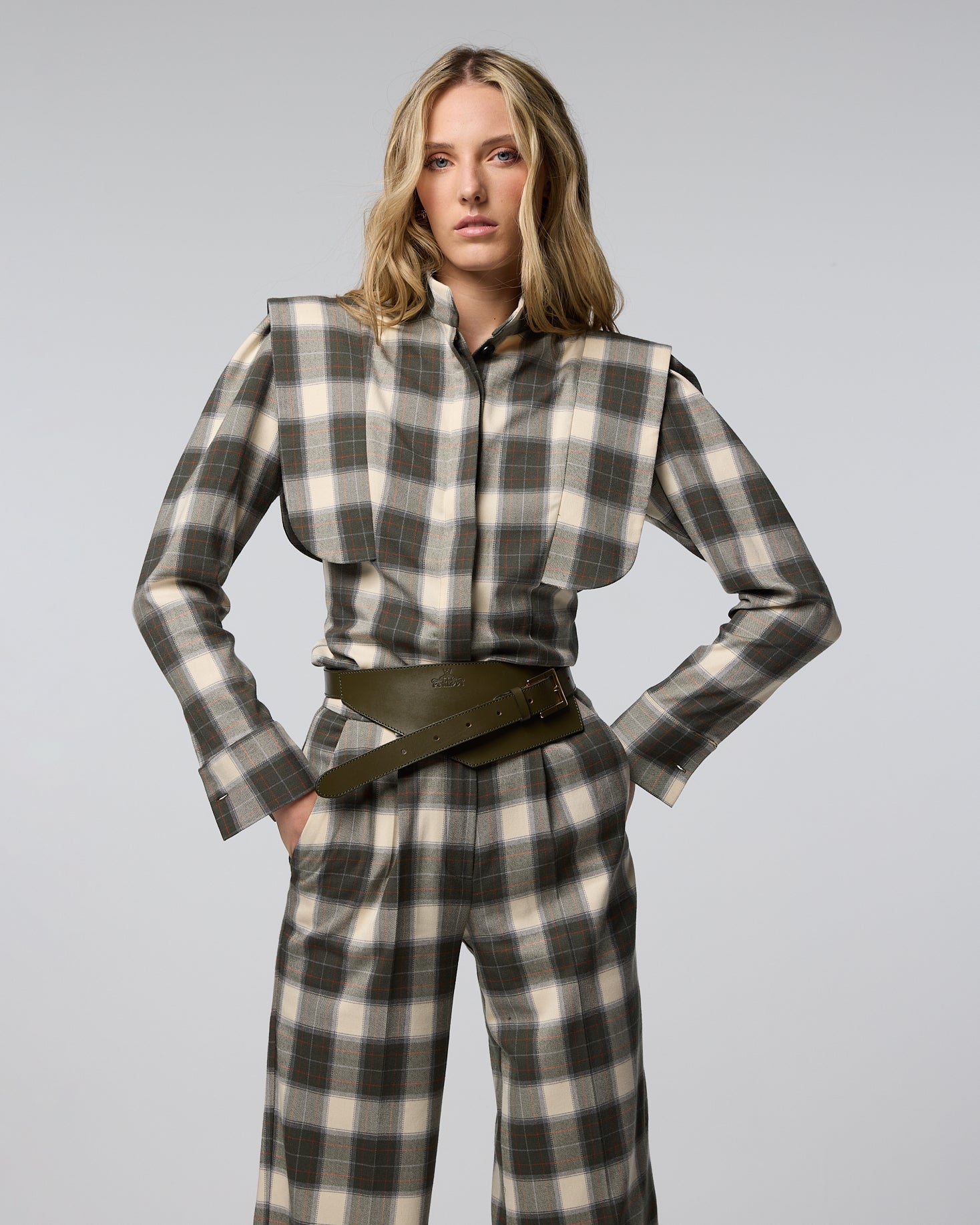 CAMISA ANNA CUADROS The IQ Collection