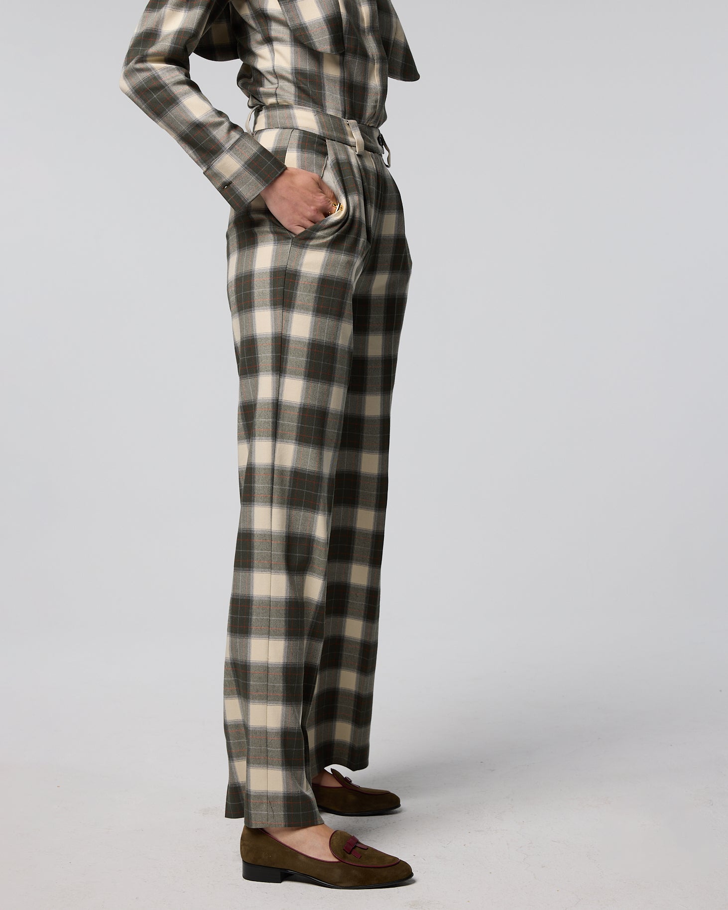 PANTALON NEREA CUADROS The IQ Collection