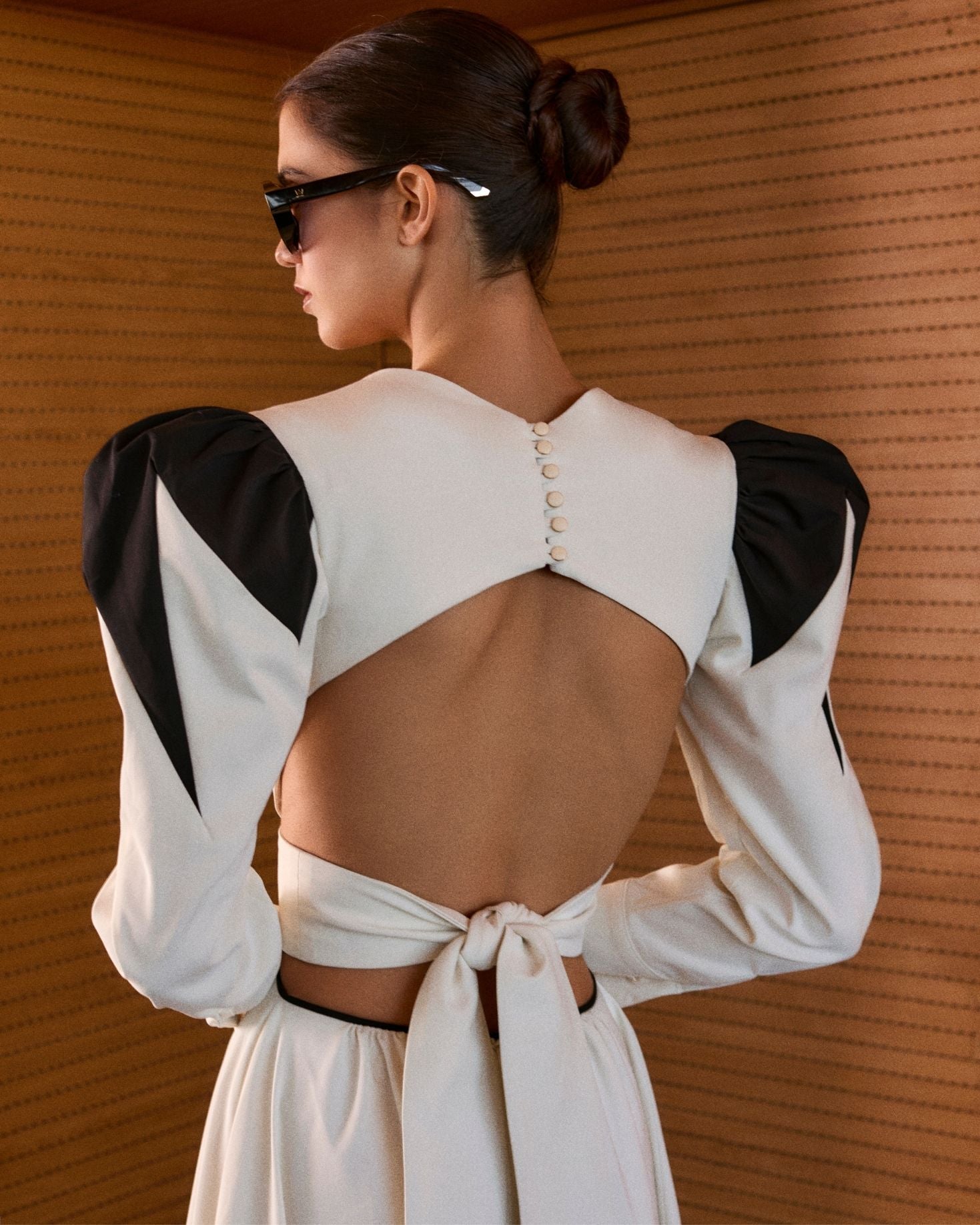 VESTIDO CHIARA CRUDO The IQ Collection