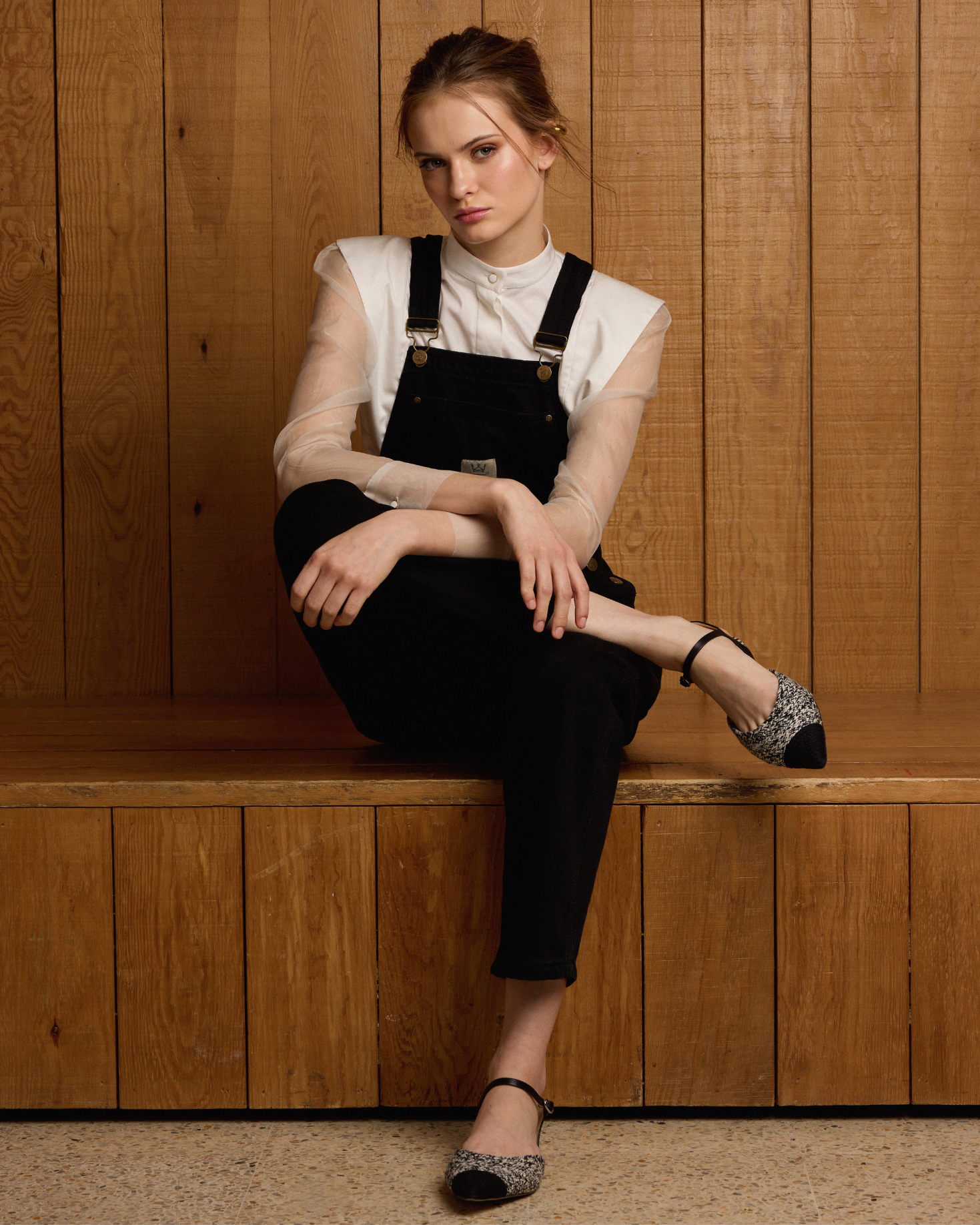 CAMISA ANNA ORGANZA The IQ Collection