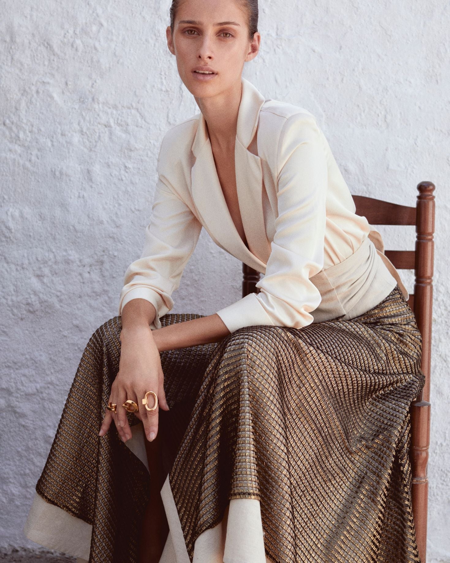 FALDA CLIO BEIGE The IQ Collection