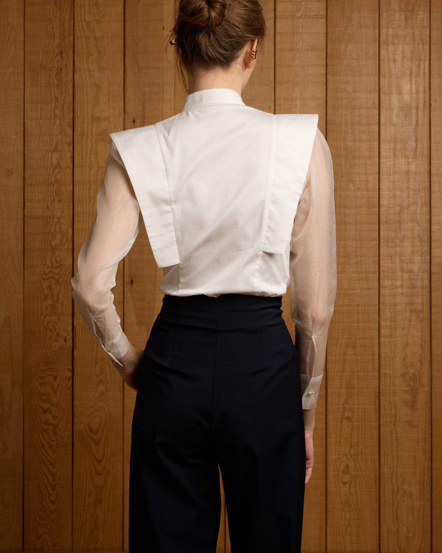 CAMISA ANNA ORGANZA The IQ Collection