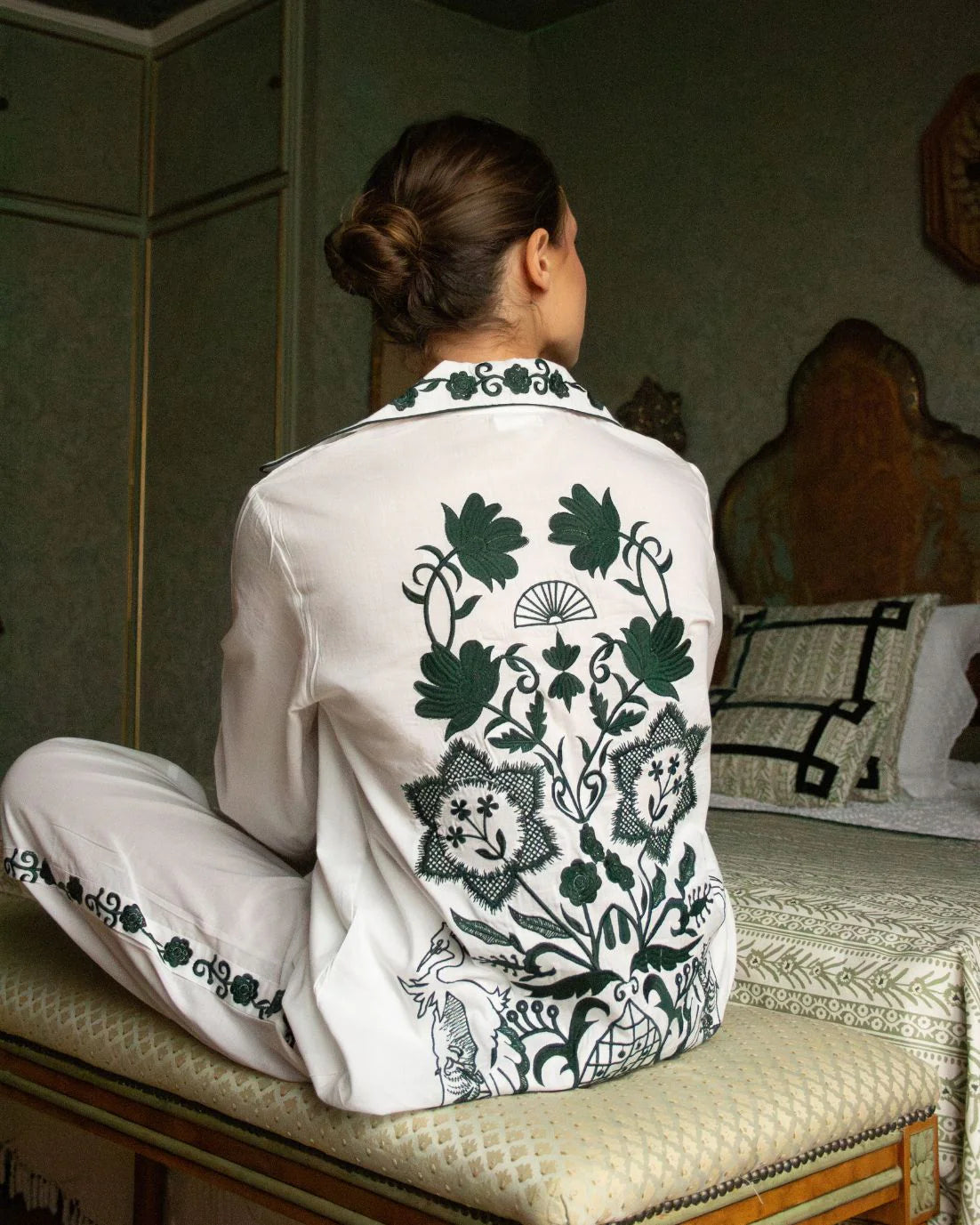 PIJAMA JARA (Verde) The IQ Collection