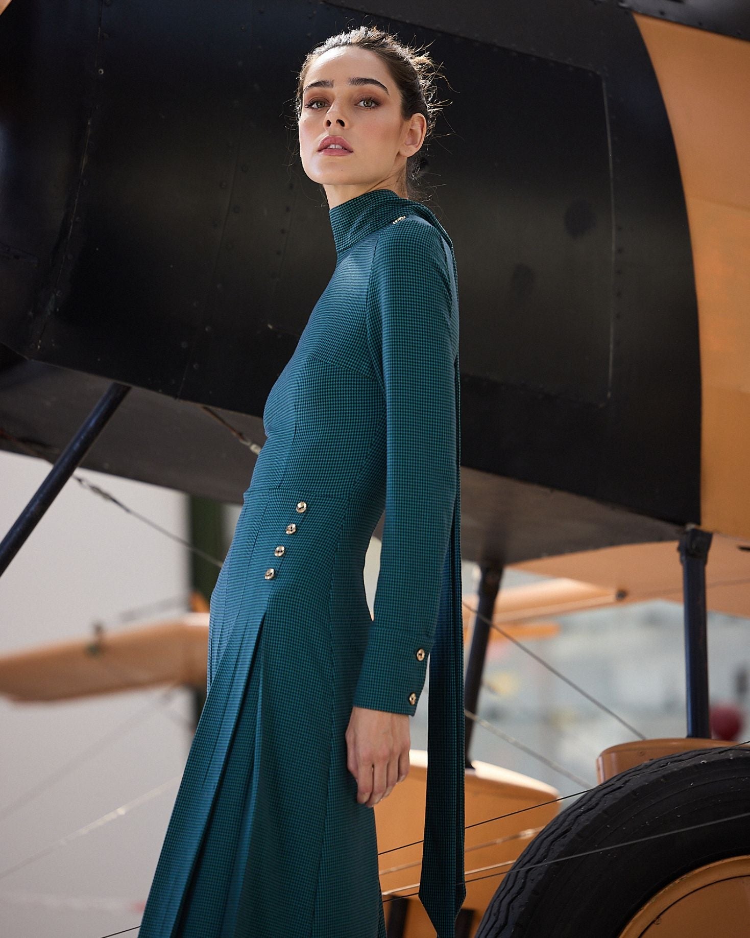 VESTIDO AMY VERDE The IQ Collection