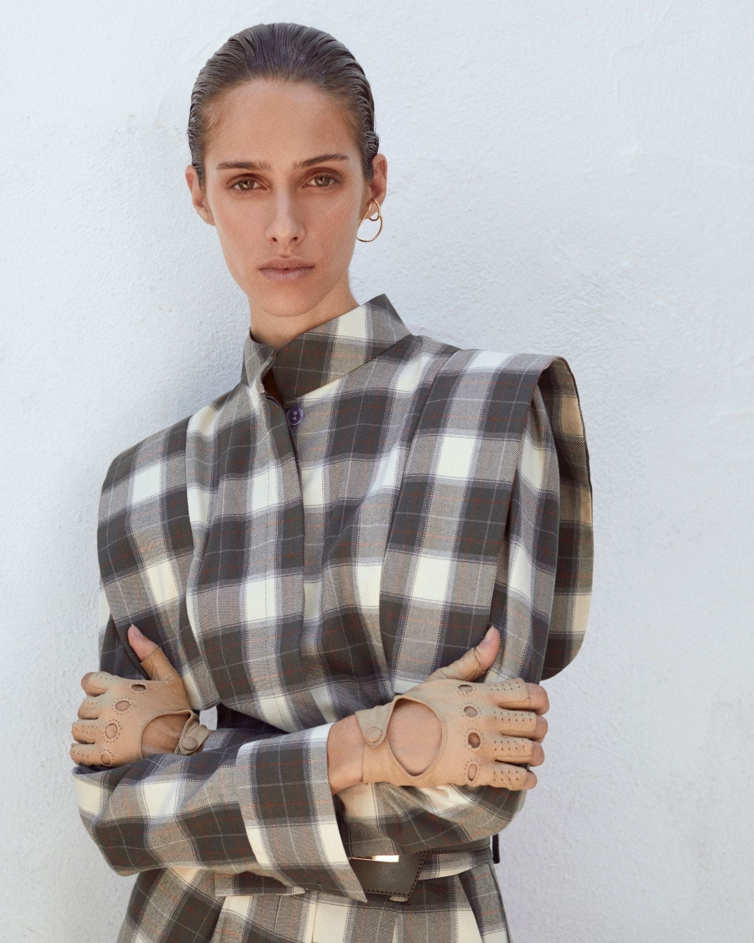 CAMISA ANNA CUADROS The IQ Collection