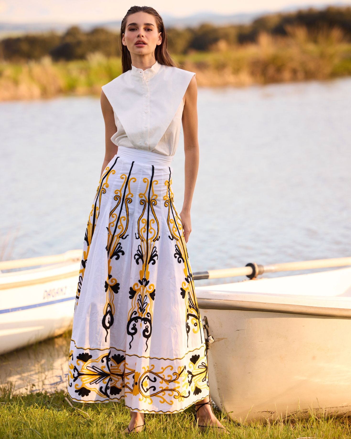 FALDA BAHAMAS BLANCA The IQ Collection