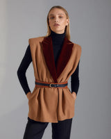 CHALECO SOL CAMEL The IQ Collection