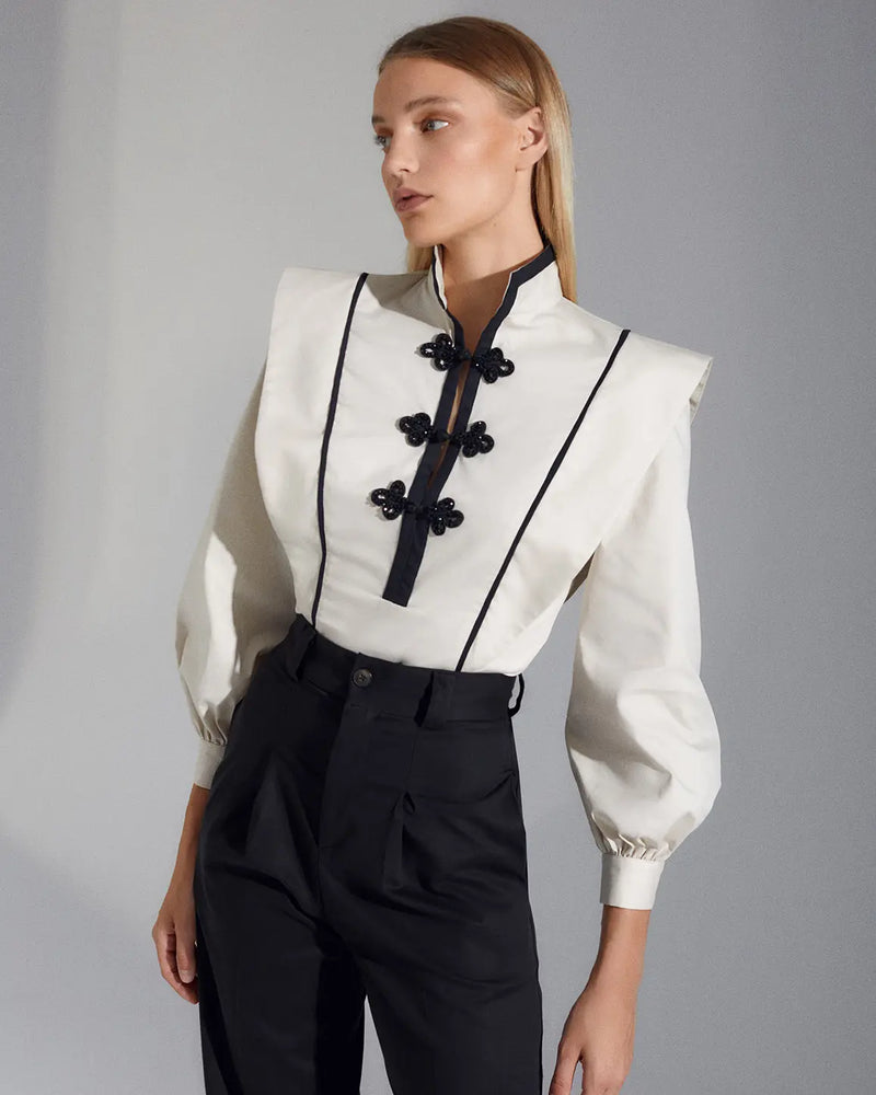 CAMISA FINLEY BLANCA The IQ Collection