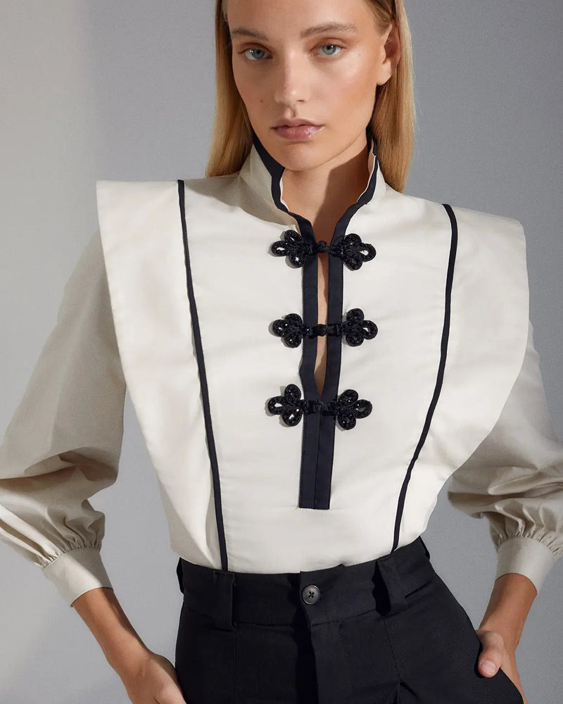 CAMISA FINLEY BLANCA The IQ Collection