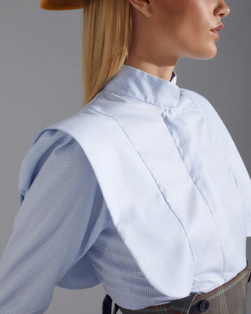 CAMISA ANNA VICHY The IQ Collection