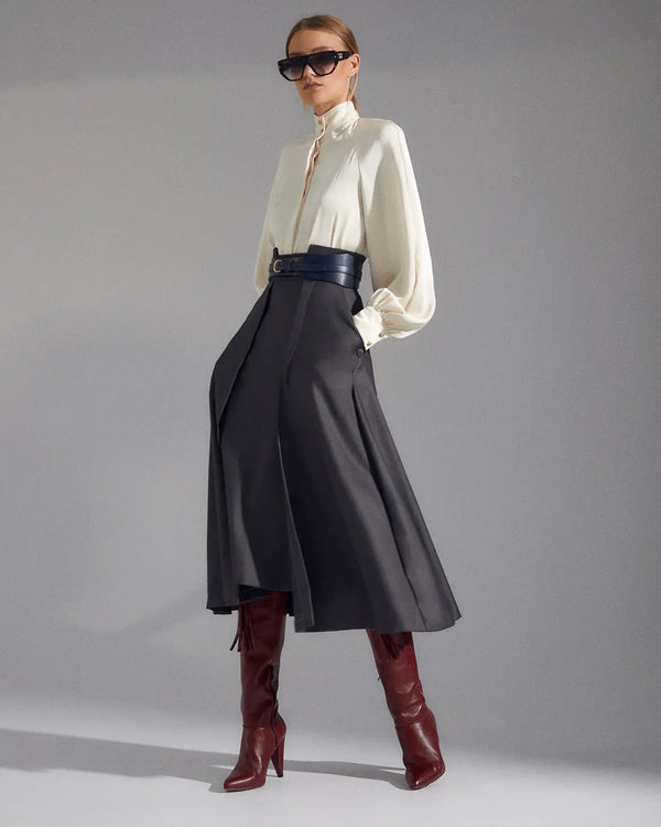 FALDA MIA GRIS OSCURO The IQ Collection