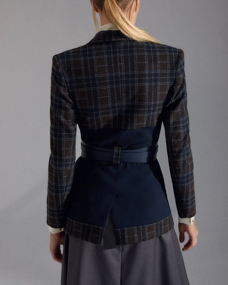 CHAQUETA FITZ TARTÁN The IQ Collection
