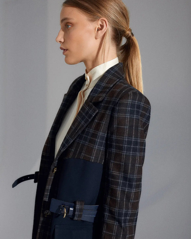 CHAQUETA FITZ TARTÁN The IQ Collection