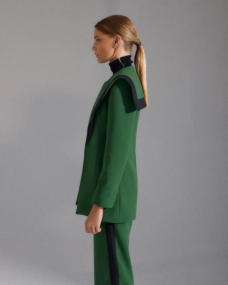 CHAQUETA MILENA VERDE The IQ Collection