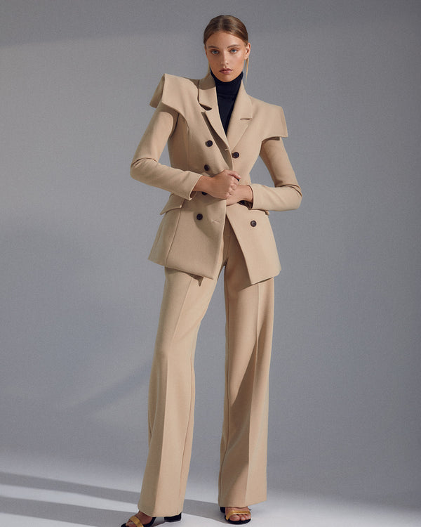 PANTALON GLORIA BEIGE The IQ Collection