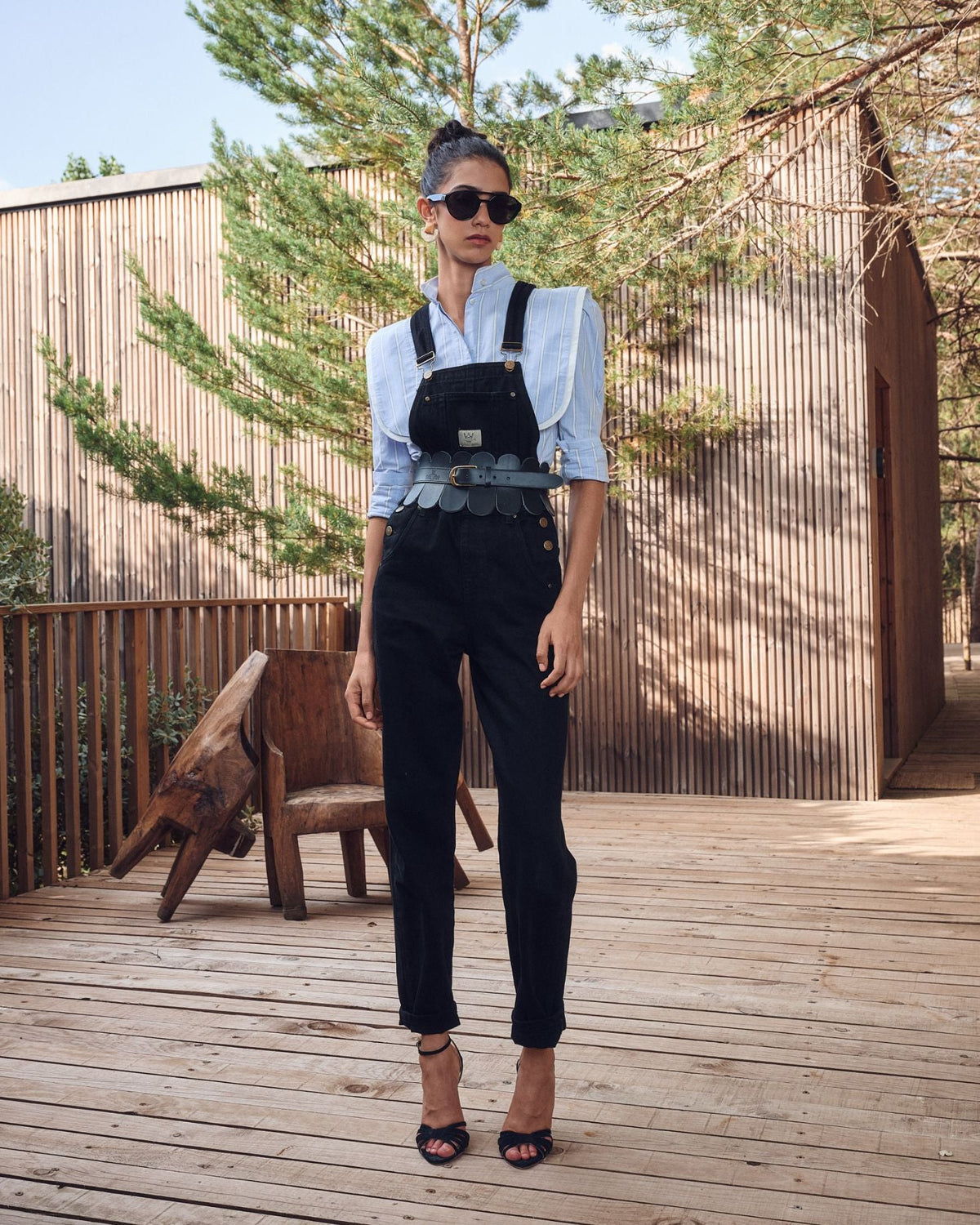 PETO DENIM NEGRO The IQ Collection