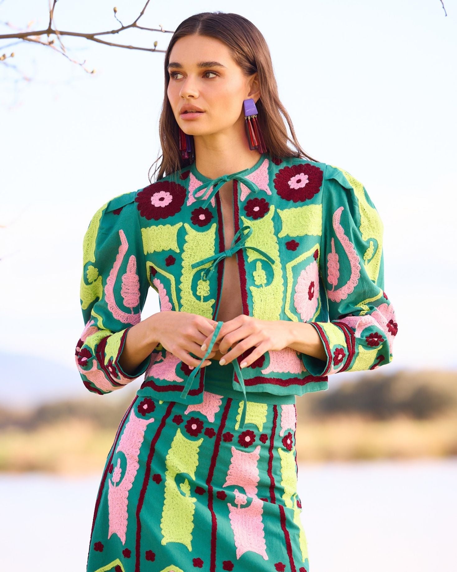 FALDA AZORES VERDE The IQ Collection