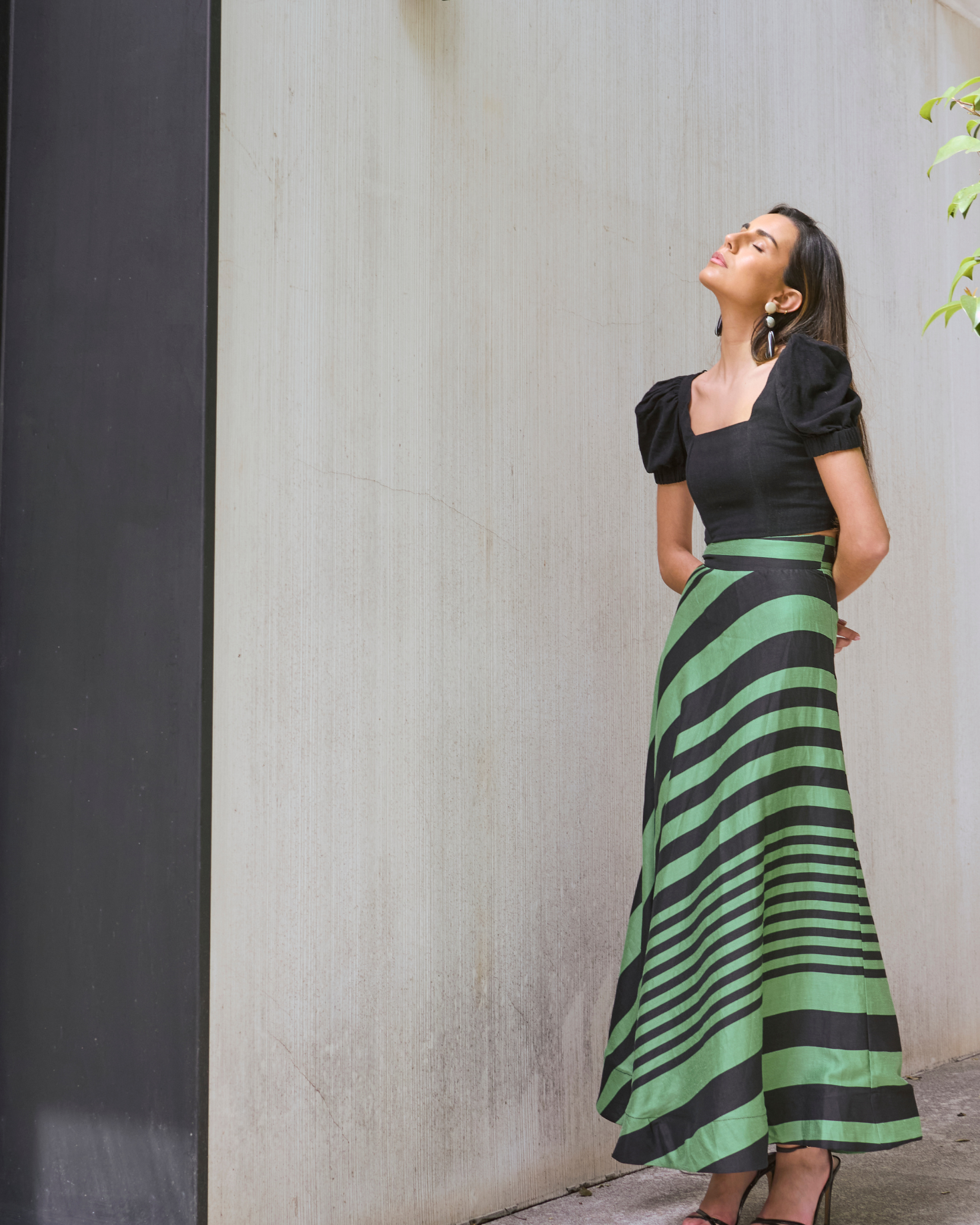 FALDA CAPRICHO VERDE The IQ Collection