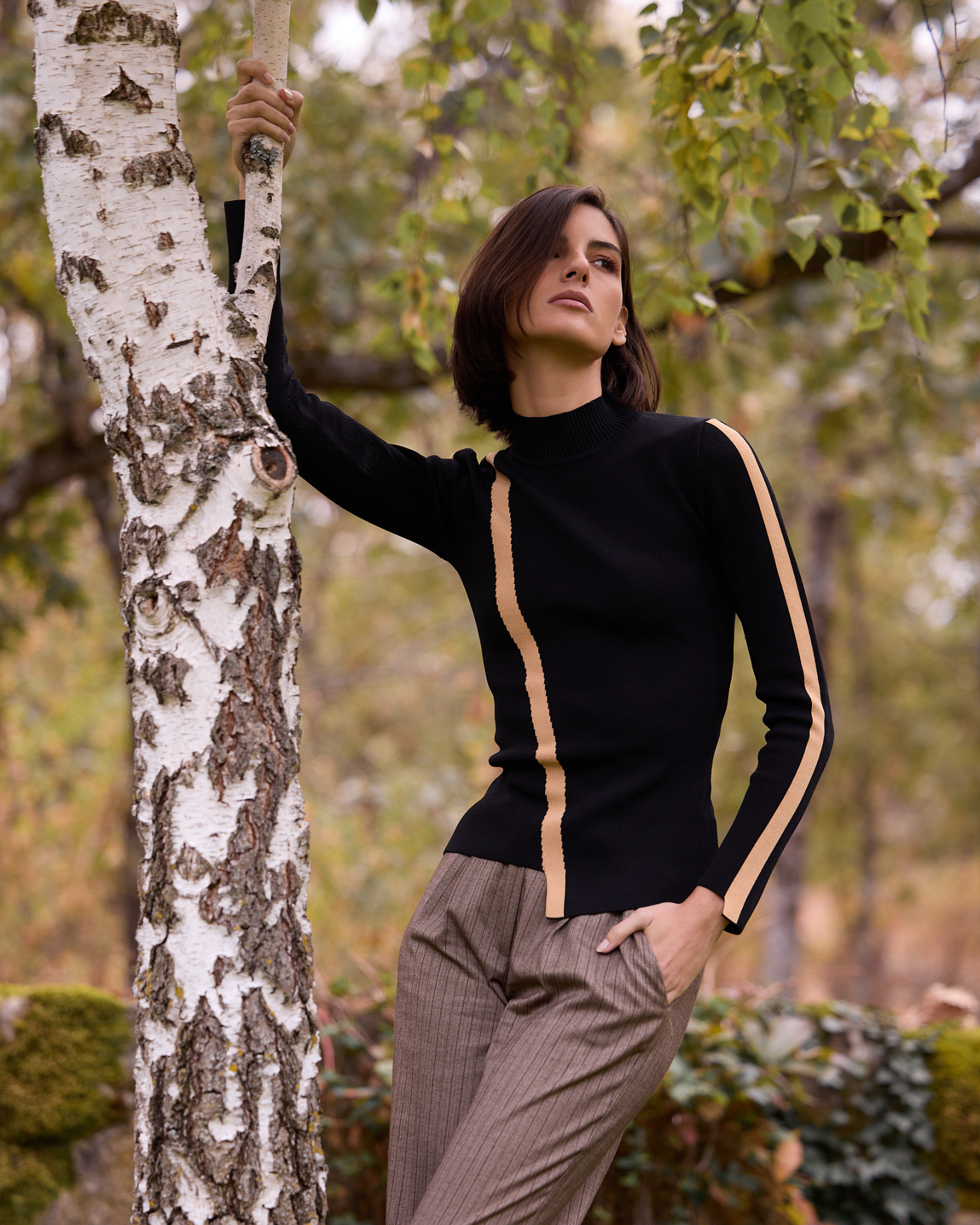 CHAQUETA PUNTO CELIA BURDEOS The IQ Collection